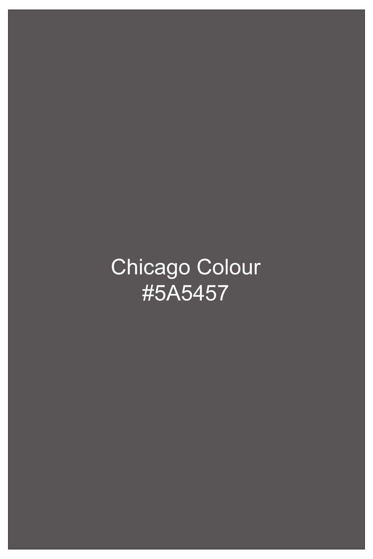 Aureon-Chicago Gray Premium Giza Cotton Dress Shirt