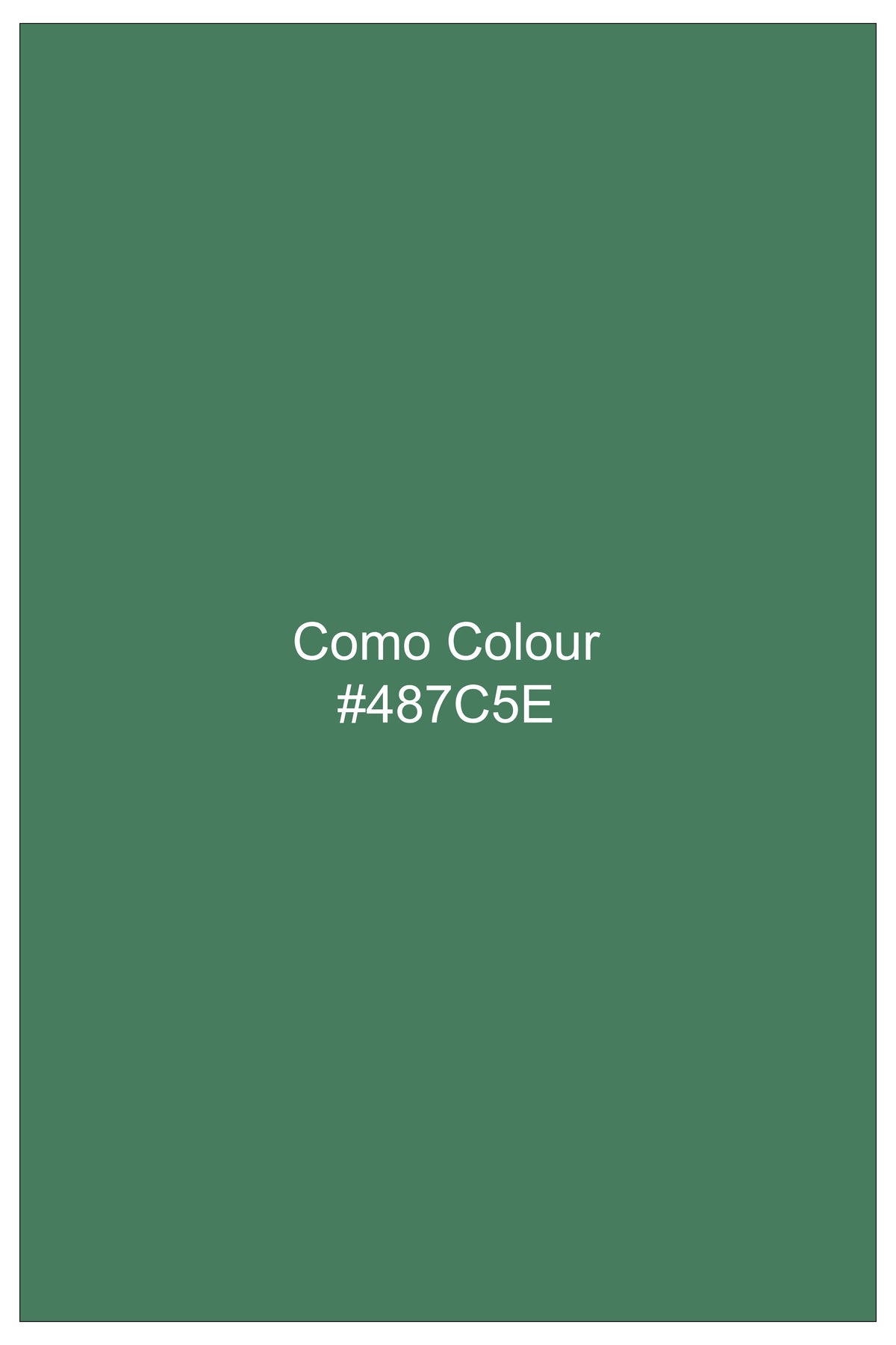 Eden-Como Green Printed Oxford Premium Cotton Mandarin Casual Shirt