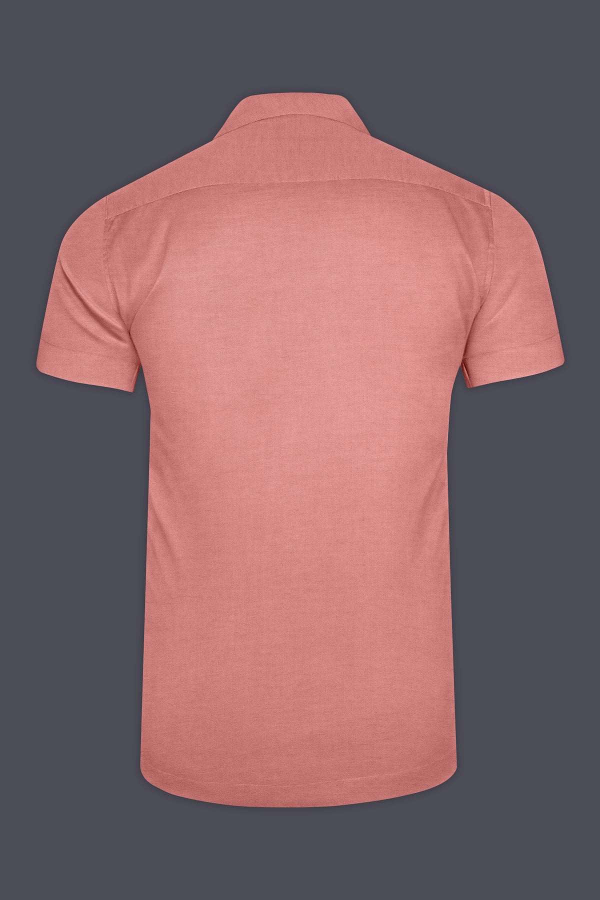Elaris-Sea Pink Luxurious Linen Casual Shirt