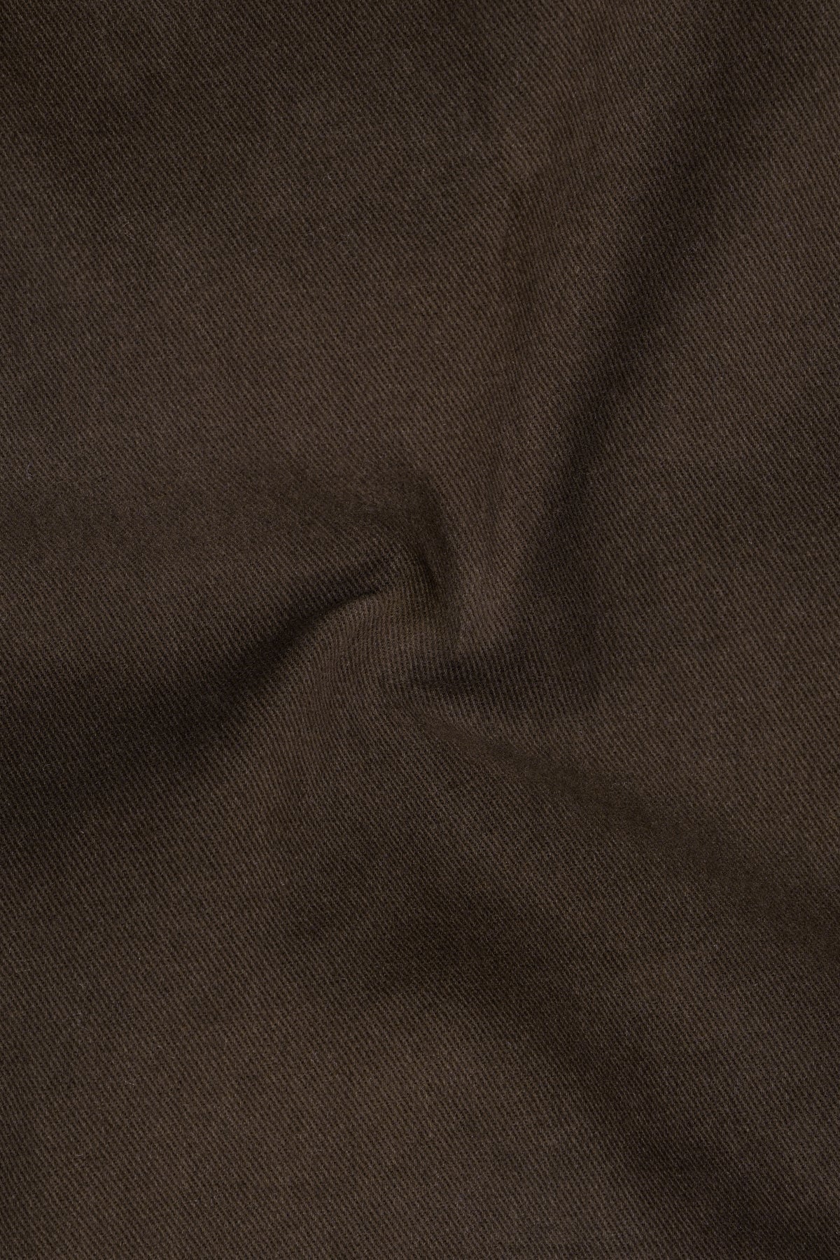 Eldric-Zeus Brown Textured Oxford Premium Cotton Heavy Weight Designer Casual Shirt