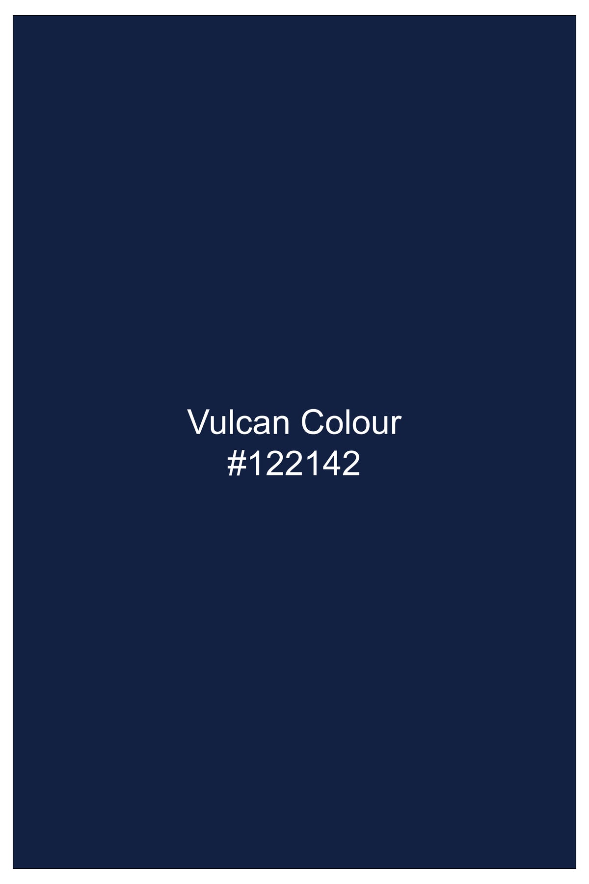 Zephyr-Vulcan Blue Luxurious Linen Mandarin Casual Shirt