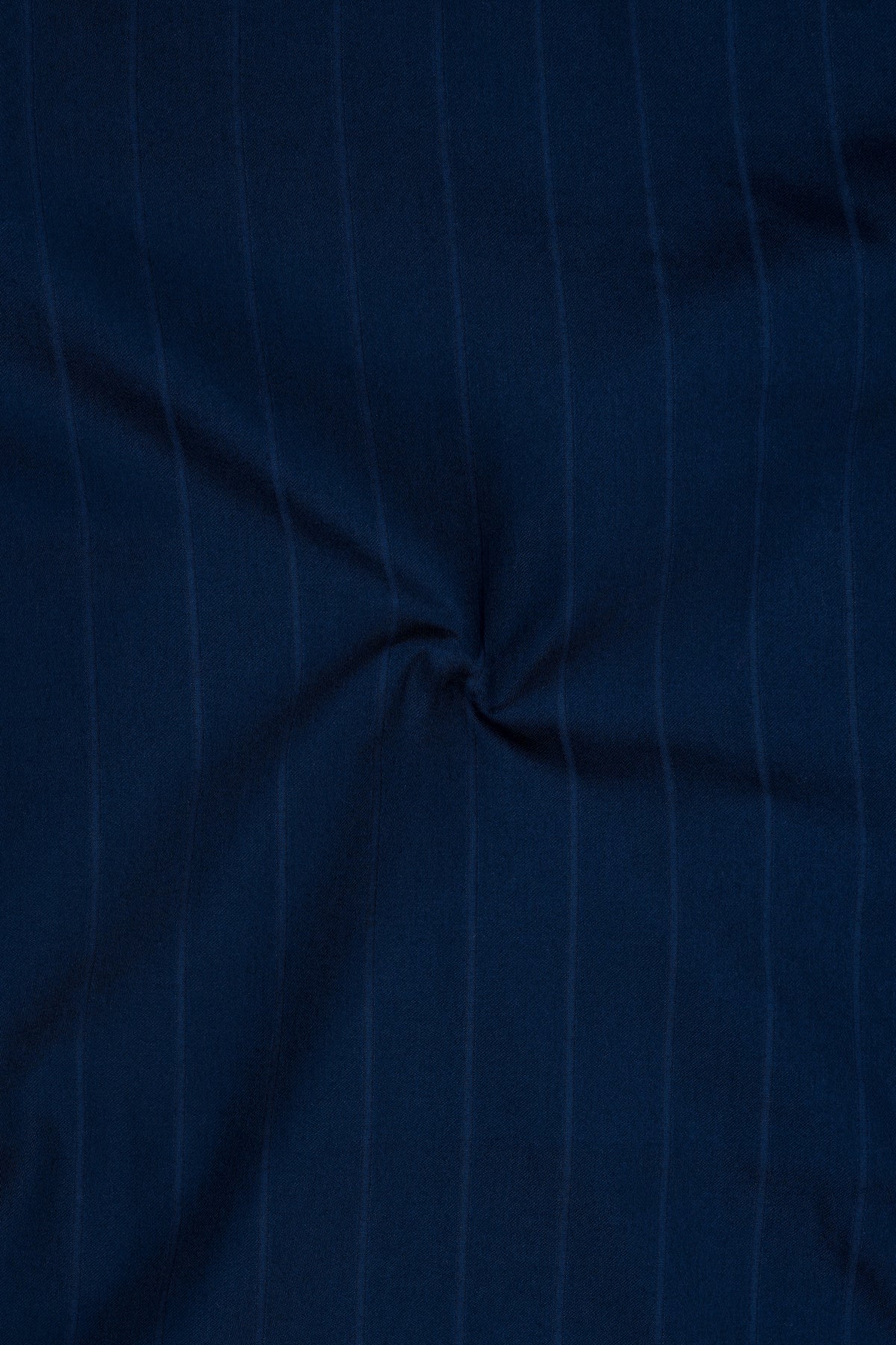 Nobilis-Midnight Blue Dobby Striped Premium Giza Cotton Dress Shirt
