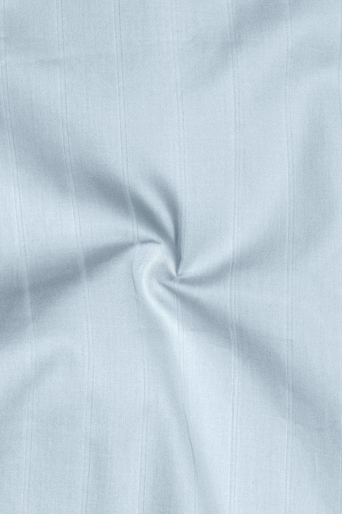 Slate-Iron Gray Dobby Striped Premium Giza Cotton Dress Shirt