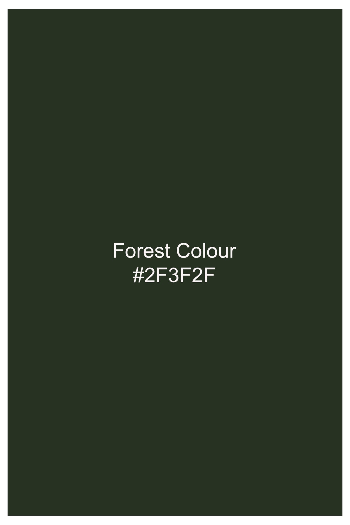 Basil-Forest Green Subtle Sheen Super Soft Premium Cotton Dress Shirt