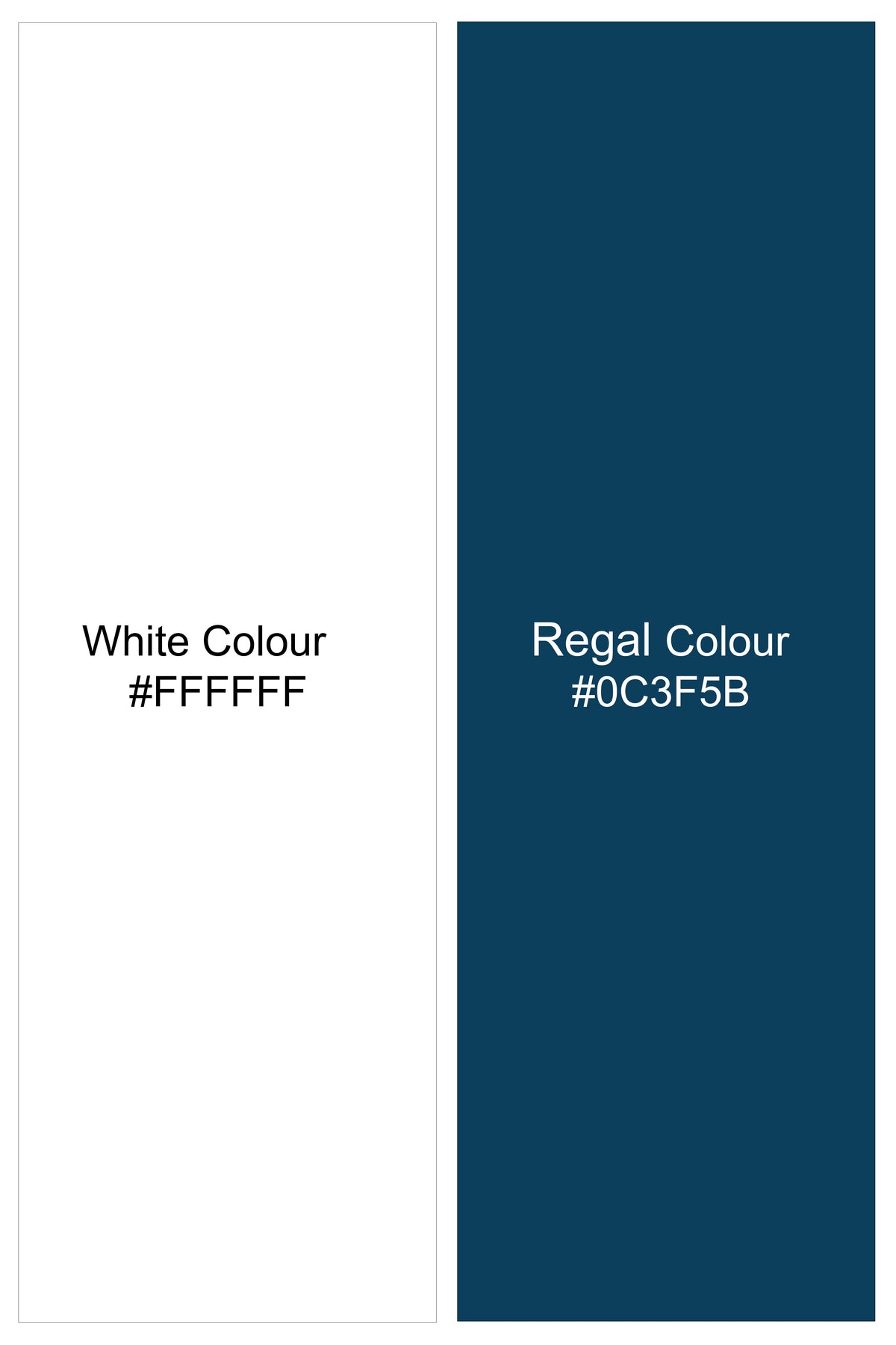 Prestige-Bright White And Regal Blue Striped Super Soft Premium Cotton Dress Shirt