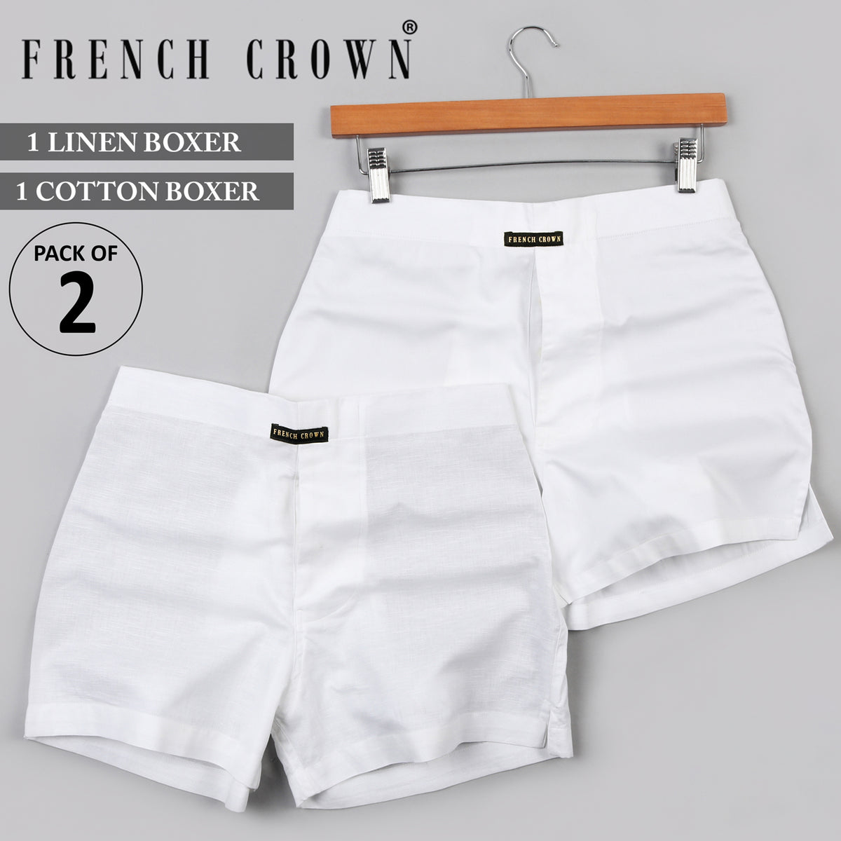 Buy CROWN Mens Boxer Shorts Set of 3 2024 Online