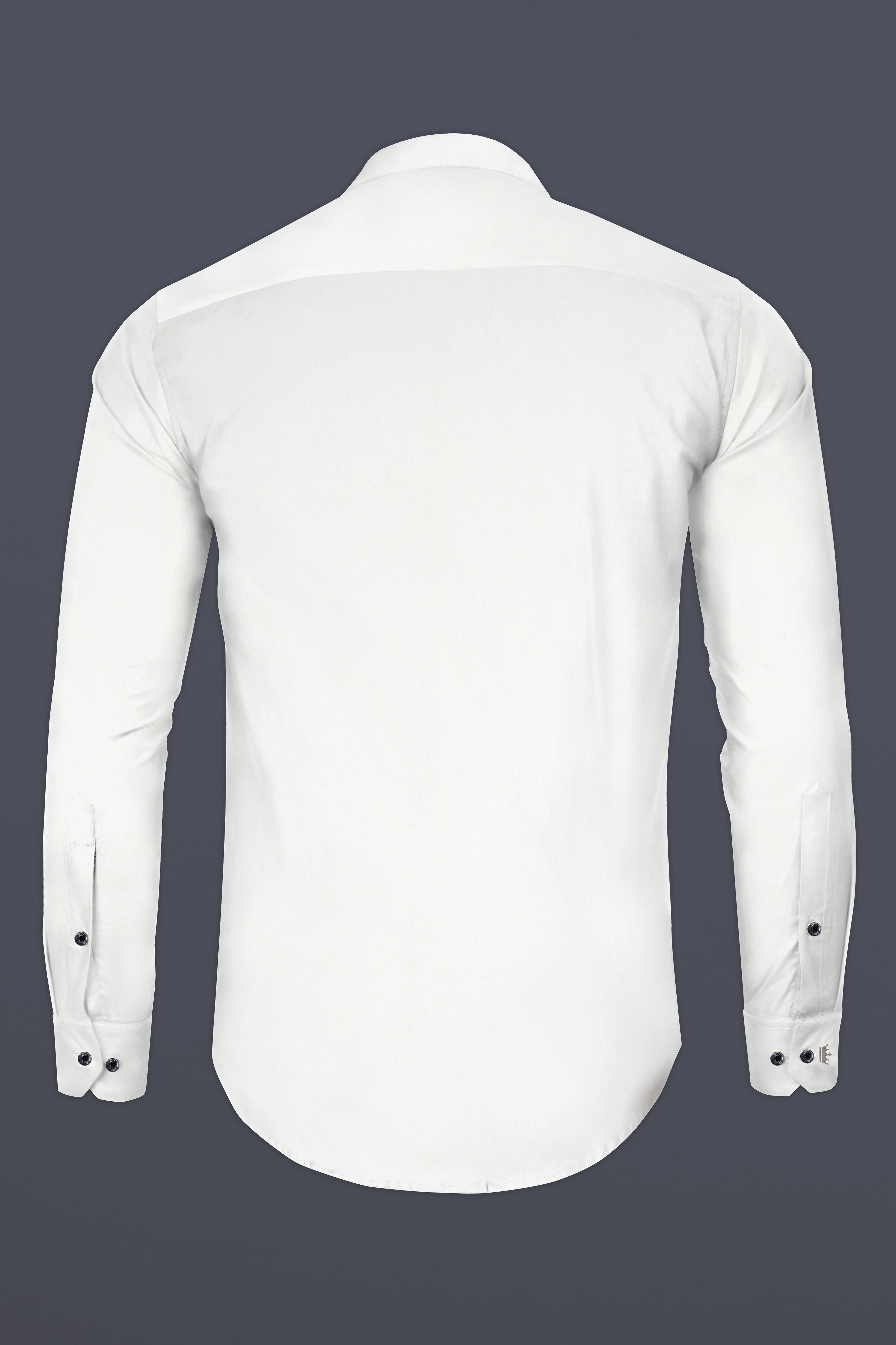 Bright White Subtle Sheen Super Soft Giza Cotton SHIRT