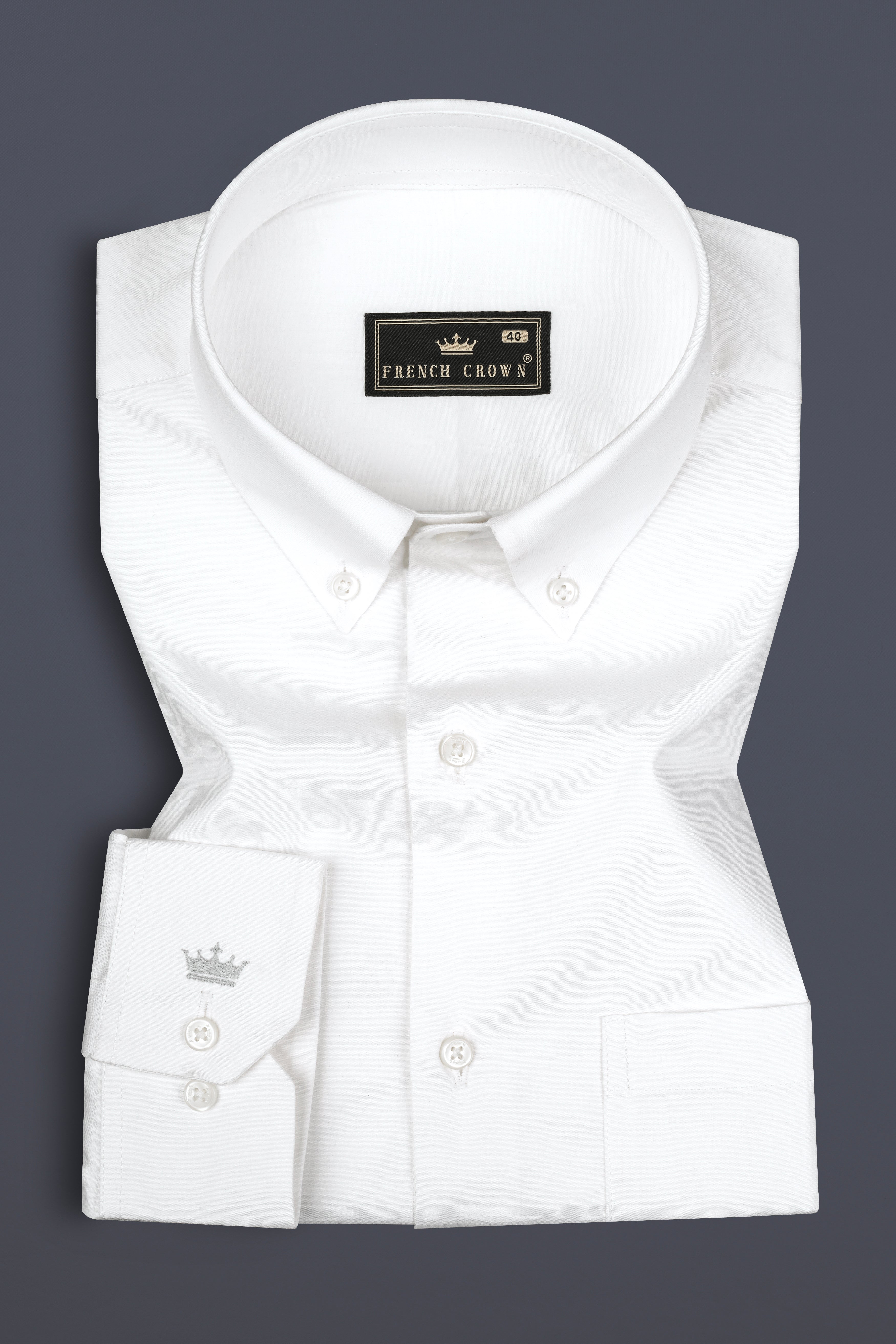 Bright White Royal Oxford Shirt