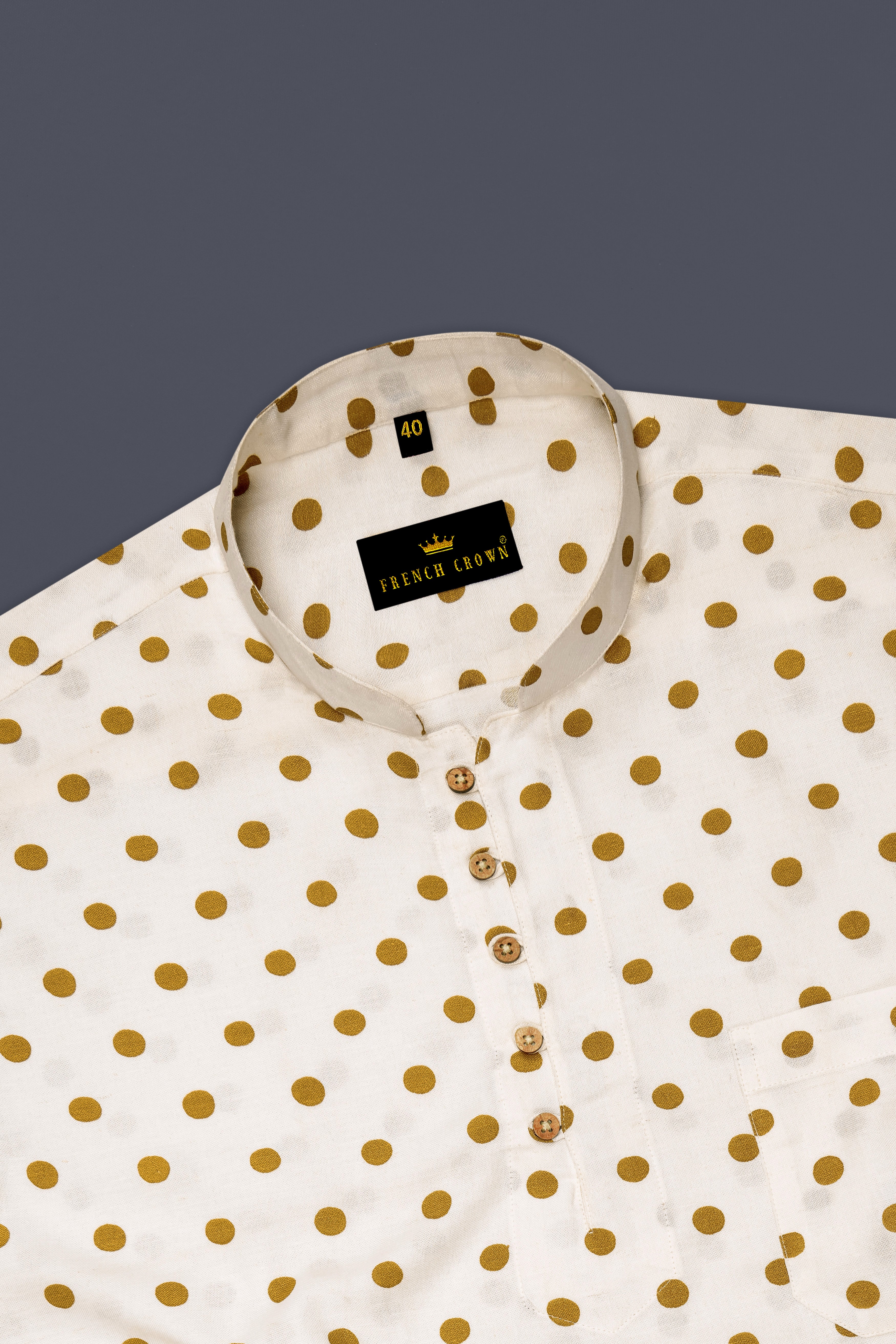 Bianca Printed Tencel Kurta Shirt