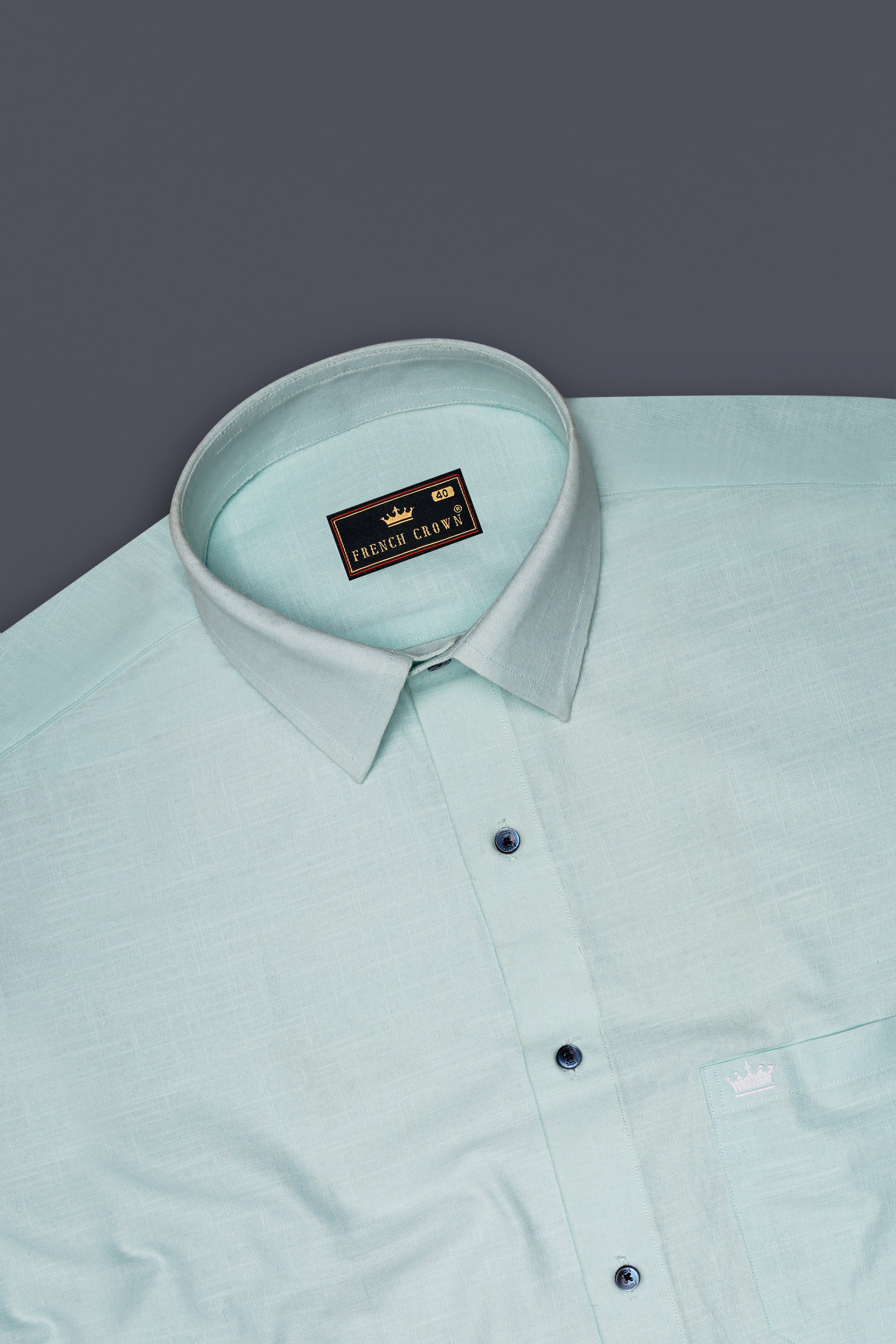 Oyster Bay with Blizzard Blue Royal Oxford Overshirt/Shacket