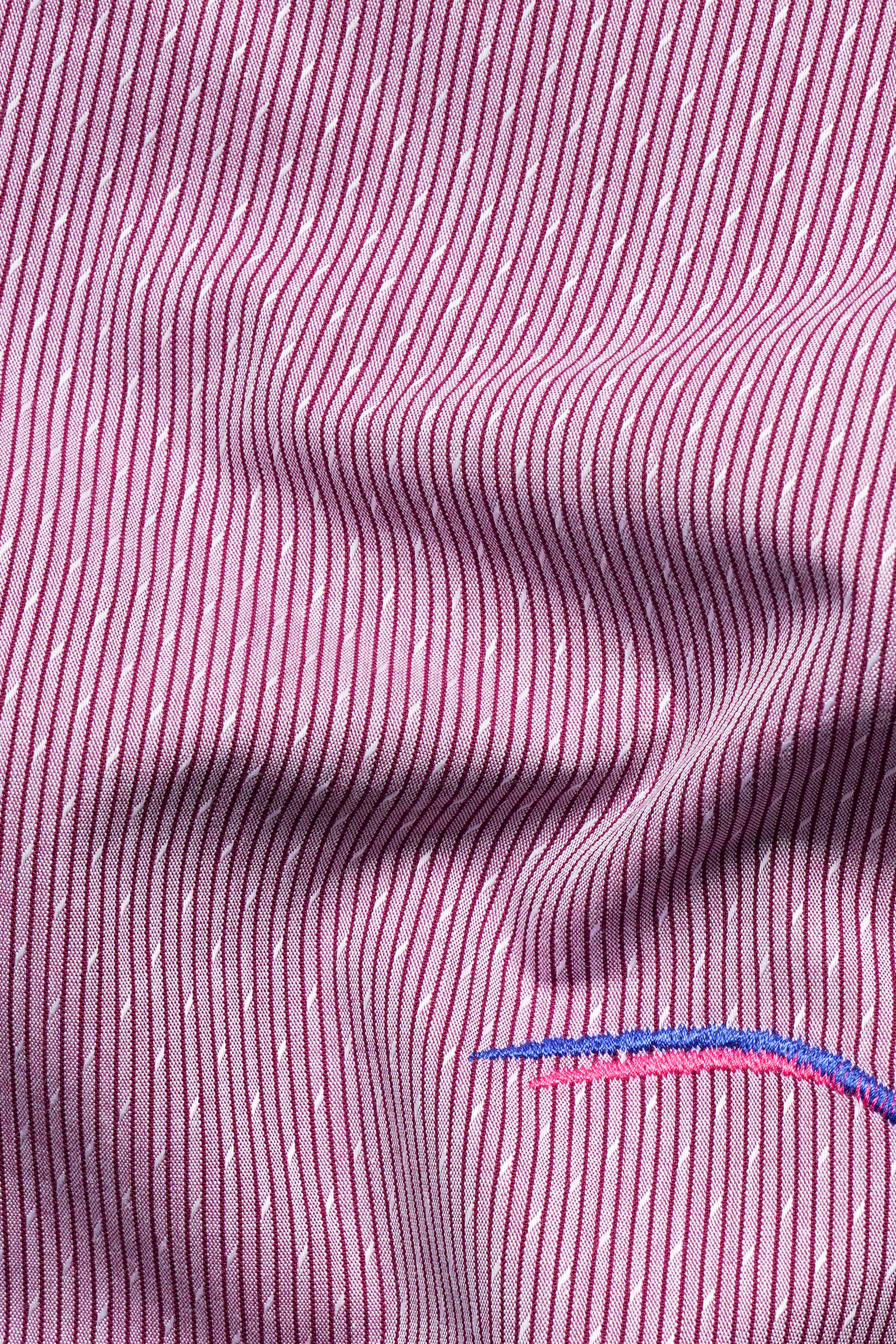 Illusion and Boysenberry Pink Striped Bird Patchwork Dobby Giza Cotton Designer Shirt 6106-CA-E211-38, 6106-CA-E211-H-38, 6106-CA-E211-39, 6106-CA-E211-H-39, 6106-CA-E211-40, 6106-CA-E211-H-40, 6106-CA-E211-42, 6106-CA-E211-H-42, 6106-CA-E211-44, 6106-CA-E211-H-44, 6106-CA-E211-46, 6106-CA-E211-H-46, 6106-CA-E211-48, 6106-CA-E211-H-48, 6106-CA-E211-50, 6106-CA-E211-H-50, 6106-CA-E211-52, 6106-CA-E211-H-52