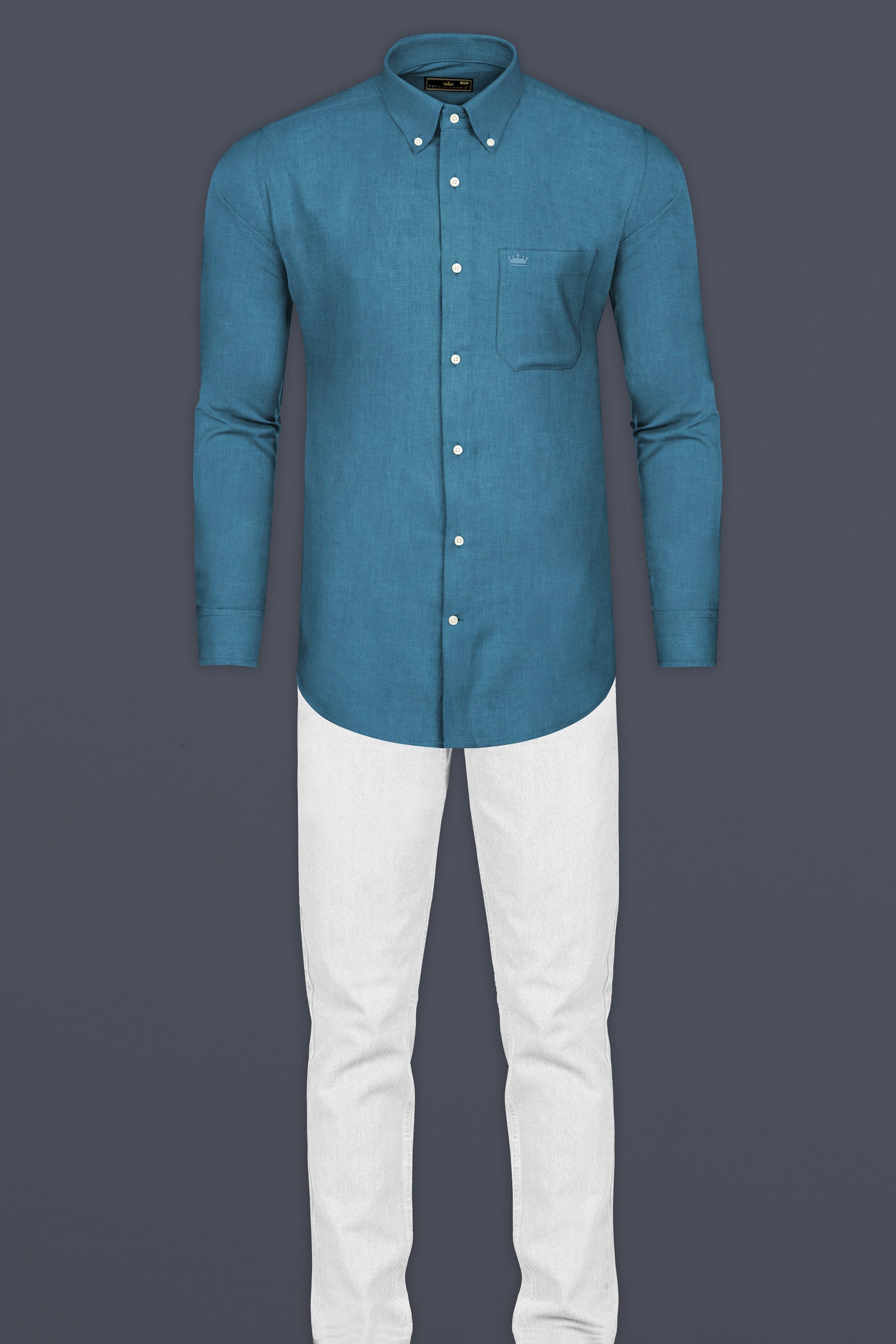 Matisse Blue Luxurious Linen Shirt