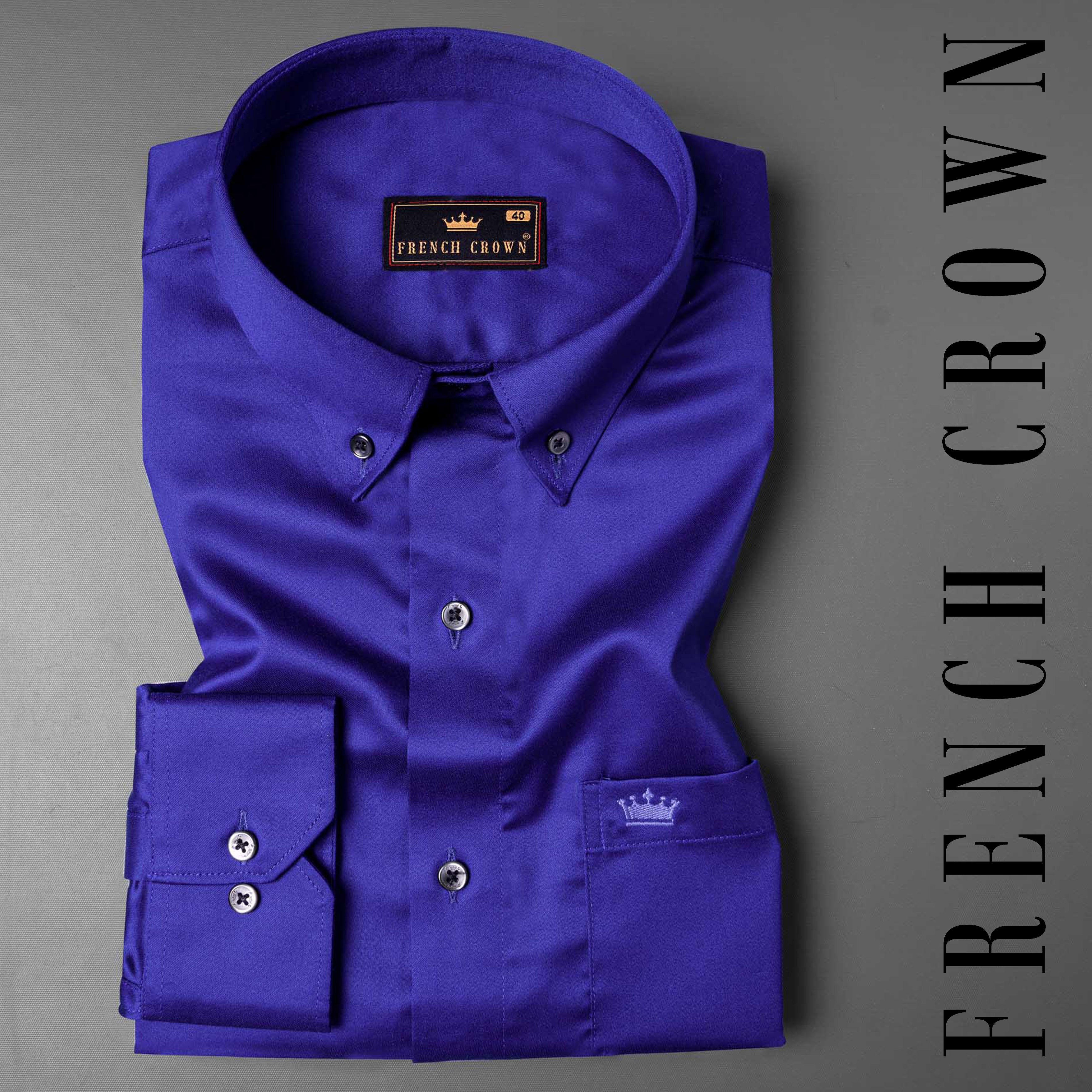 Royal Blue Super Soft Premium Cotton Shirt