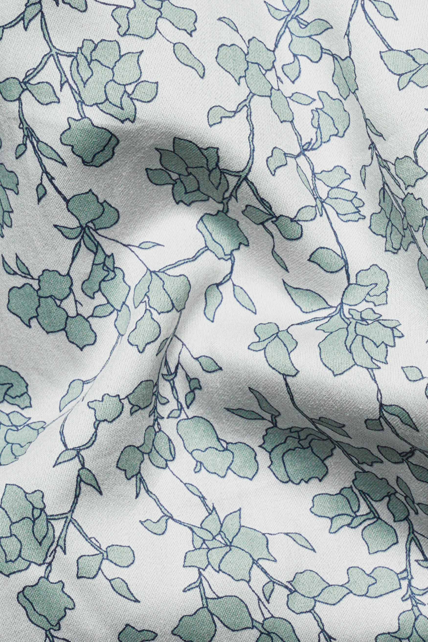 Gainsboro Gray and Tiara Green Leaves Printed with Taj Mahal Embroidered Super Soft Premium Cotton Designer Shirt 6195-M-E184-38, 6195-M-E184-H-38, 6195-M-E184-39, 6195-M-E184-H-39, 6195-M-E184-40, 6195-M-E184-H-40, 6195-M-E184-42, 6195-M-E184-H-42, 6195-M-E184-44, 6195-M-E184-H-44, 6195-M-E184-46, 6195-M-E184-H-46, 6195-M-E184-48, 6195-M-E184-H-48, 6195-M-E184-50, 6195-M-E184-H-50, 6195-M-E184-52, 6195-M-E184-H-52