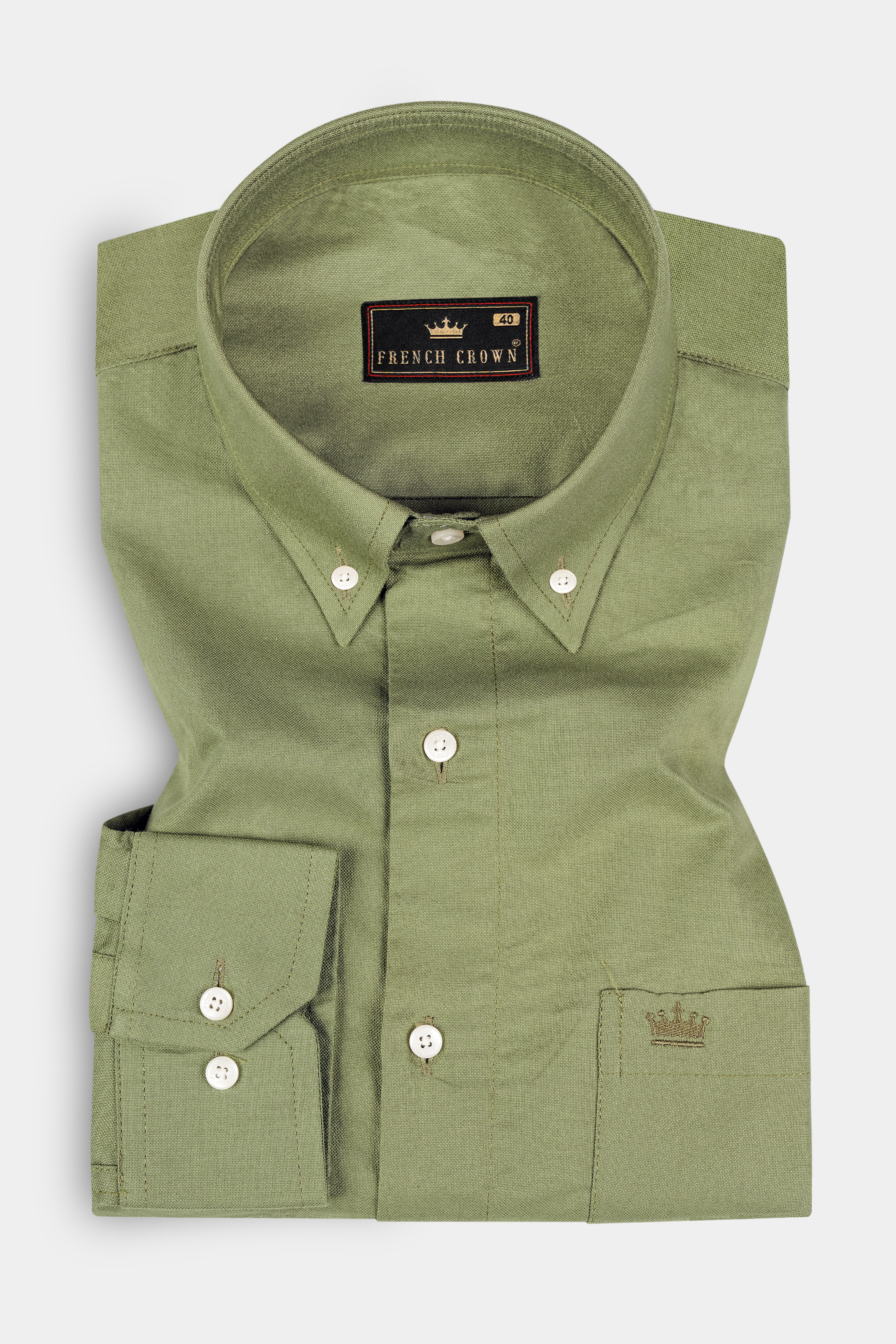 Verdigris Green Royal Oxford Shirt