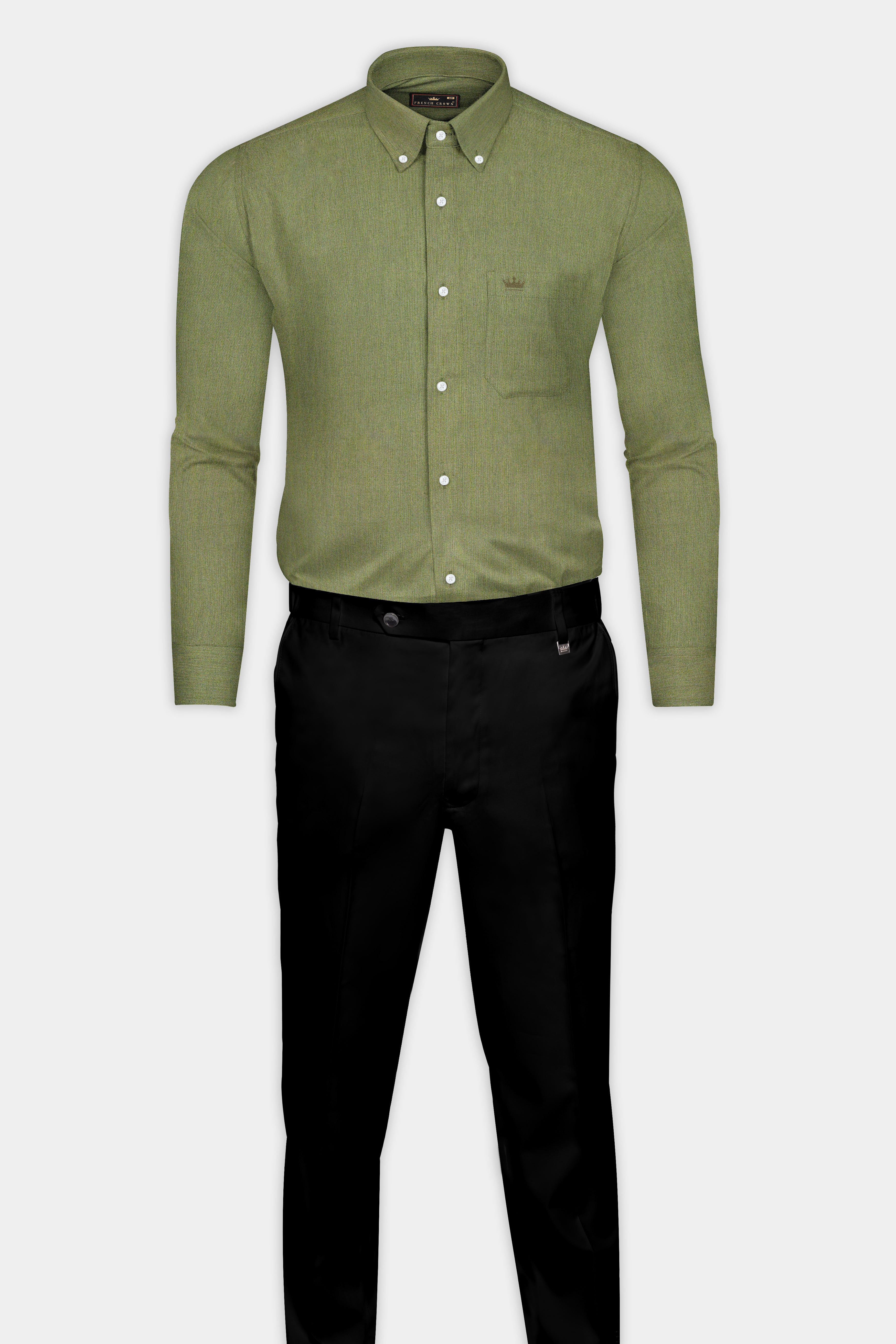 Verdigris Green Royal Oxford Shirt