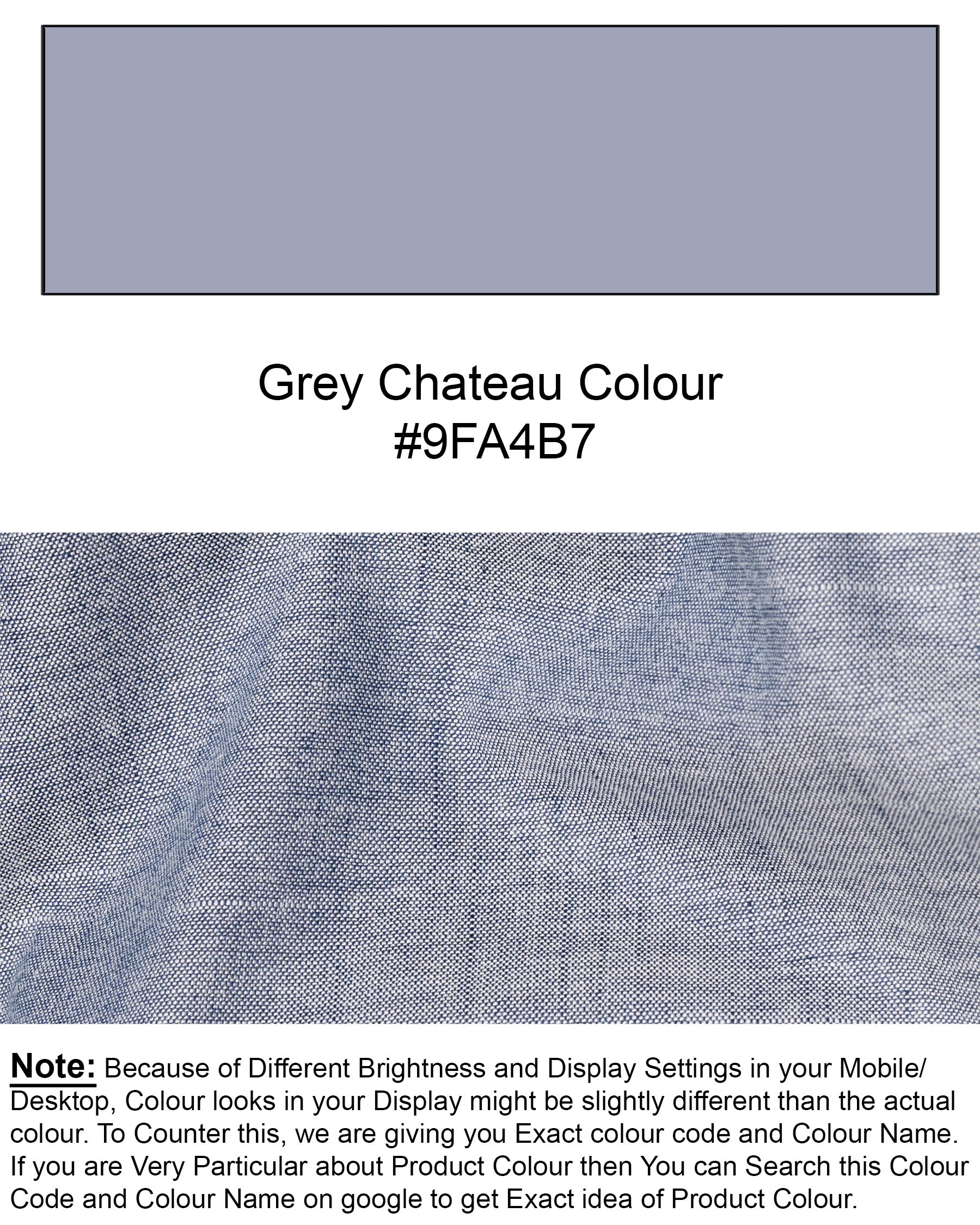 Grey Chateau Royal Oxford Shirt
