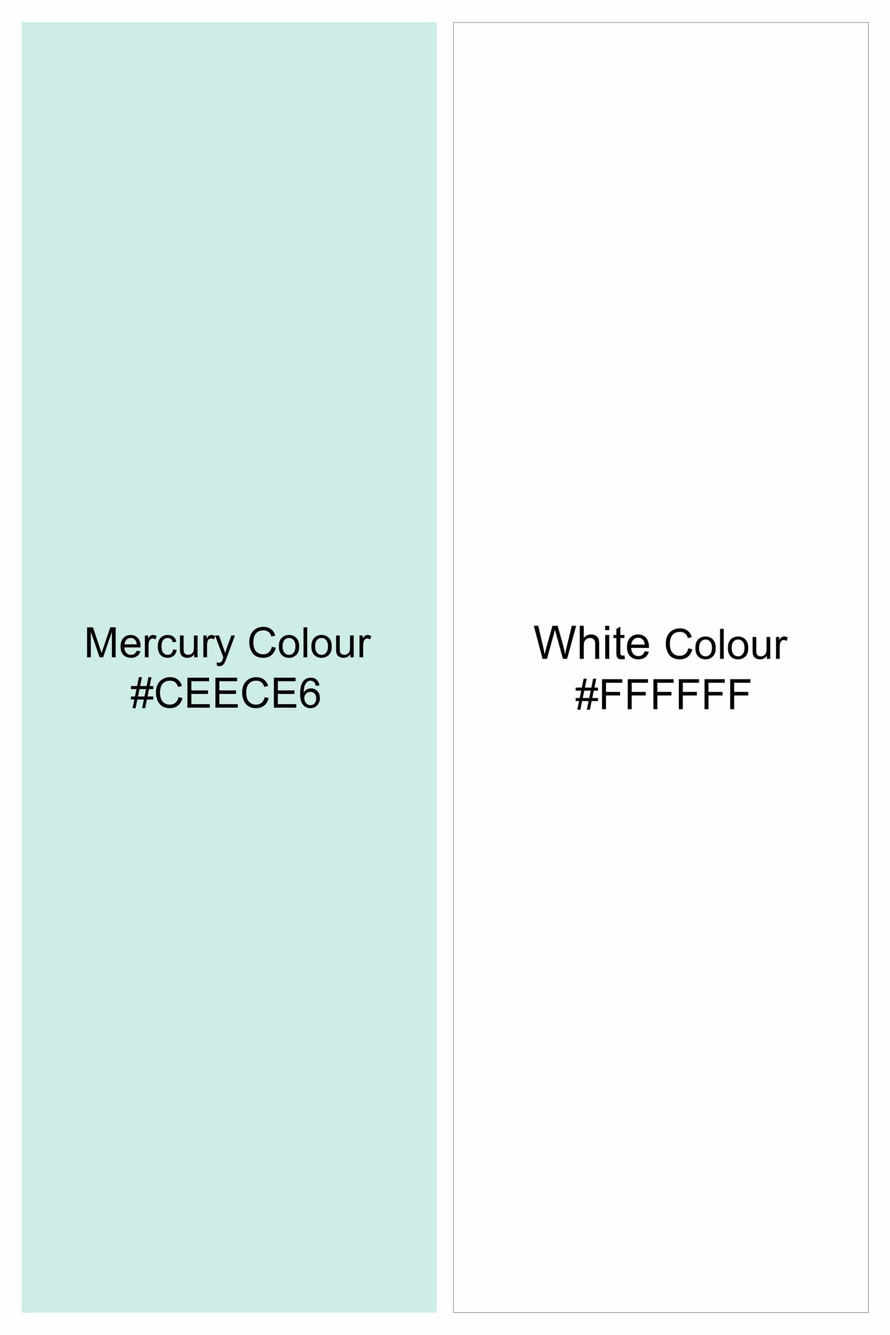 Bright White and Mercury Green Striped Birds Hand Painted Premium Cotton Designer Shirt 6392-CA-ART-38, 6392-CA-ART-H-38, 6392-CA-ART-39, 6392-CA-ART-H-39, 6392-CA-ART-40, 6392-CA-ART-H-40, 6392-CA-ART-42, 6392-CA-ART-H-42, 6392-CA-ART-44, 6392-CA-ART-H-44, 6392-CA-ART-46, 6392-CA-ART-H-46, 6392-CA-ART-48, 6392-CA-ART-H-48, 6392-CA-ART-50, 6392-CA-ART-H-50, 6392-CA-ART-52, 6392-CA-ART-H-52