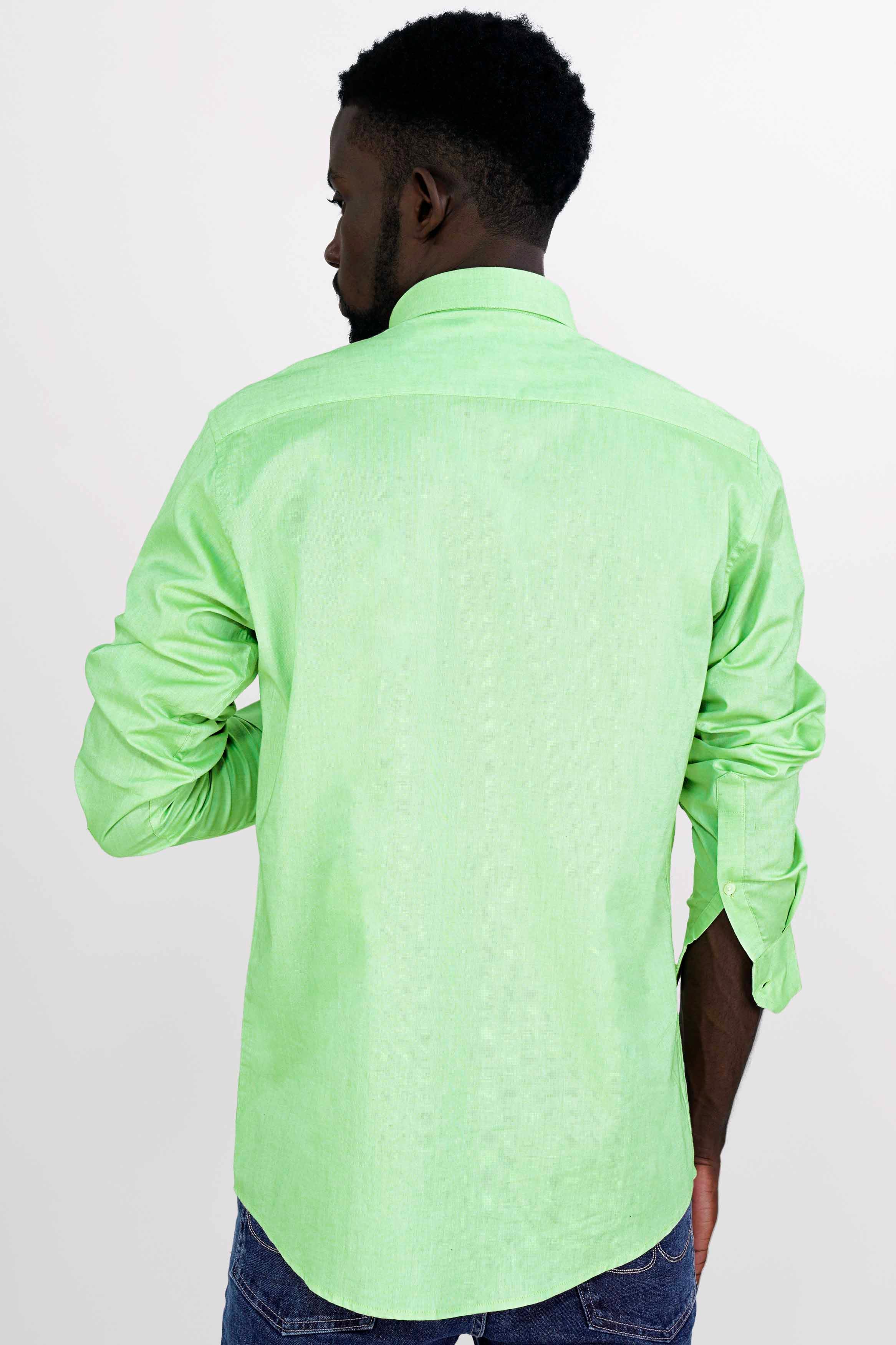 Feijoa Green Hand Painted Royal Oxford Designer Shirt 6407-BD-ART-38, 6407-BD-ART-H-38, 6407-BD-ART-39, 6407-BD-ART-H-39, 6407-BD-ART-40, 6407-BD-ART-H-40, 6407-BD-ART-42, 6407-BD-ART-H-42, 6407-BD-ART-44, 6407-BD-ART-H-44, 6407-BD-ART-46, 6407-BD-ART-H-46, 6407-BD-ART-48, 6407-BD-ART-H-48, 6407-BD-ART-50, 6407-BD-ART-H-50, 6407-BD-ART-52, 6407-BD-ART-H-52