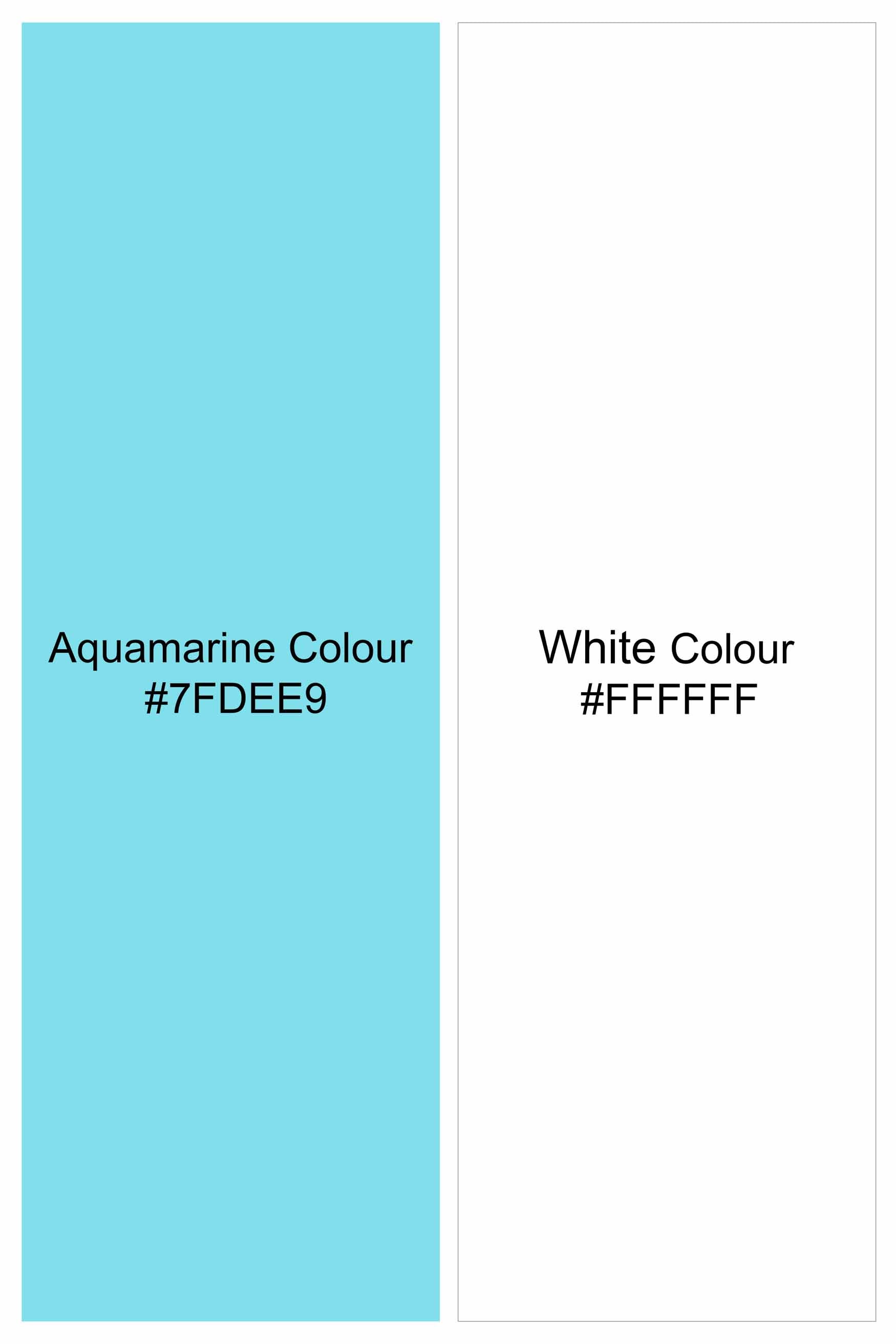Aquamarine Blue and White Striped Hand Painted Premium Tencel Designer Shirt 6424-M-ART-38, 6424-M-ART-H-38, 6424-M-ART-39, 6424-M-ART-H-39, 6424-M-ART-40, 6424-M-ART-H-40, 6424-M-ART-42, 6424-M-ART-H-42, 6424-M-ART-44, 6424-M-ART-H-44, 6424-M-ART-46, 6424-M-ART-H-46, 6424-M-ART-48, 6424-M-ART-H-48, 6424-M-ART-50, 6424-M-ART-H-50, 6424-M-ART-52, 6424-M-ART-H-52