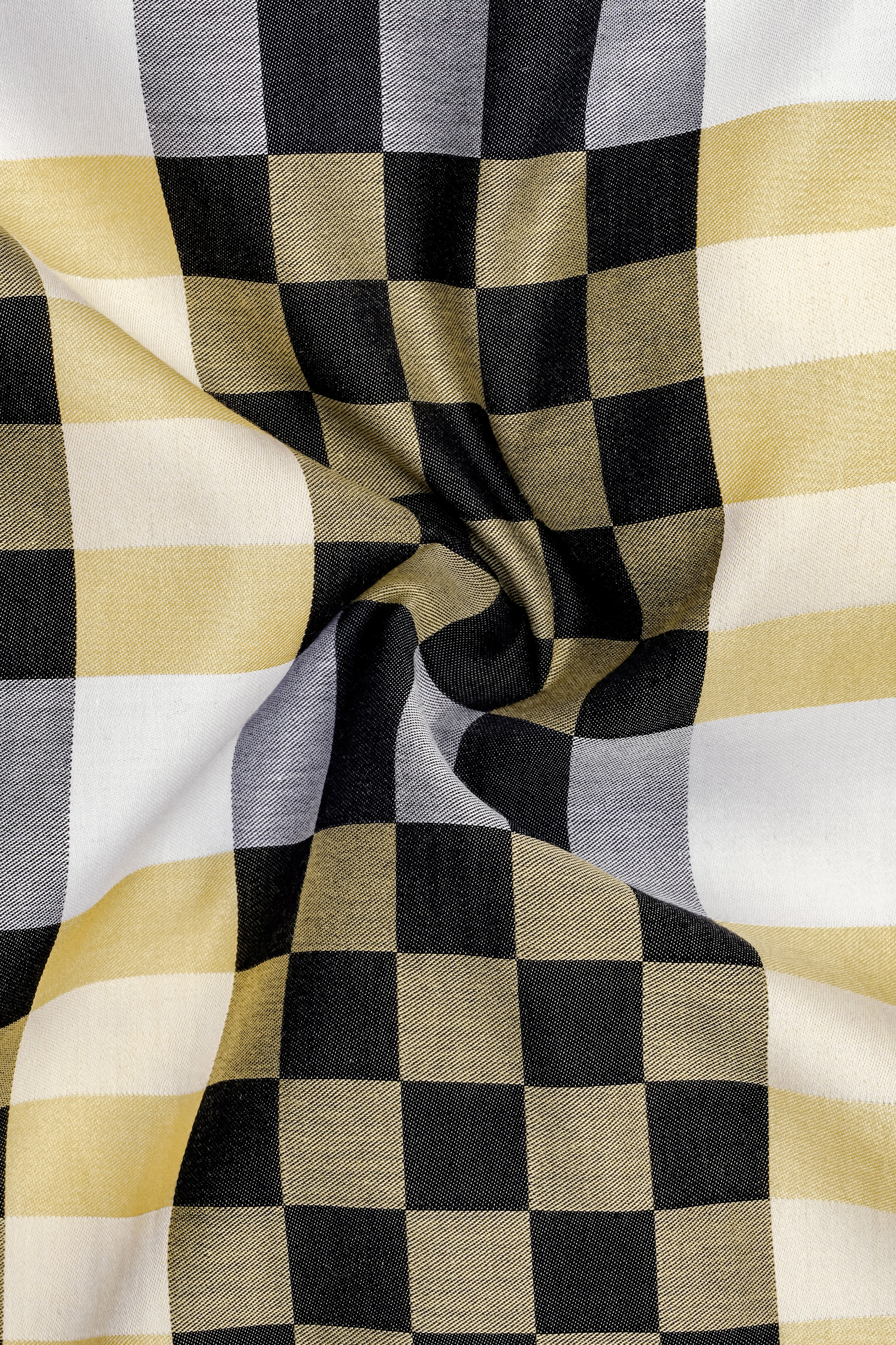 Navajo with Bright White and Jade Black Super Soft Premium Cotton Shirt