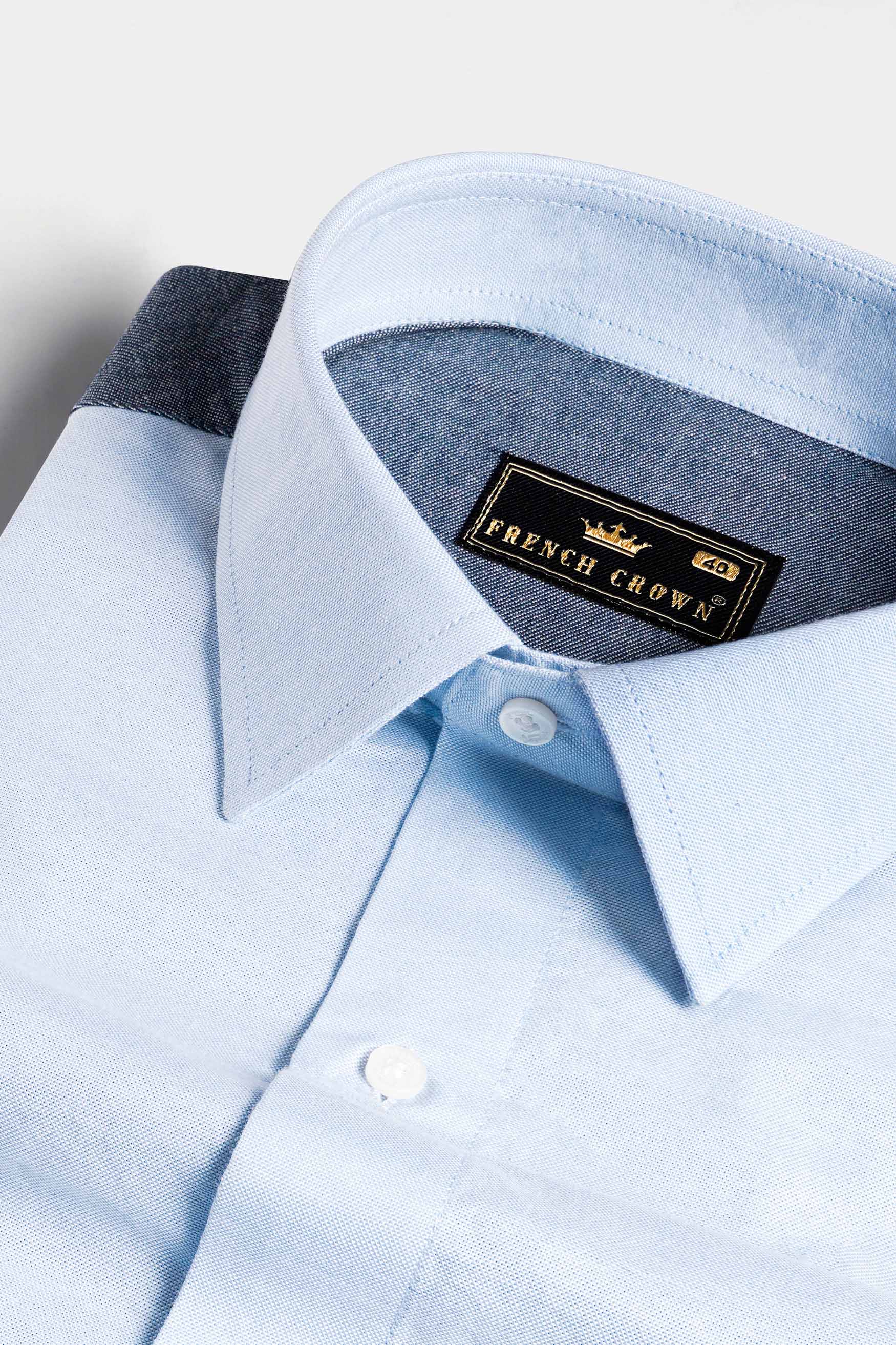 Mercury Blue Hand Painted Royal Oxford Designer Shirt 6479-P290-ART-38, 6479-P290-ART-H-38, 6479-P290-ART-39, 6479-P290-ART-H-39, 6479-P290-ART-40, 6479-P290-ART-H-40, 6479-P290-ART-42, 6479-P290-ART-H-42, 6479-P290-ART-44, 6479-P290-ART-H-44, 6479-P290-ART-46, 6479-P290-ART-H-46, 6479-P290-ART-48, 6479-P290-ART-H-48, 6479-P290-ART-50, 6479-P290-ART-H-50, 6479-P290-ART-52, 6479-P290-ART-H-52