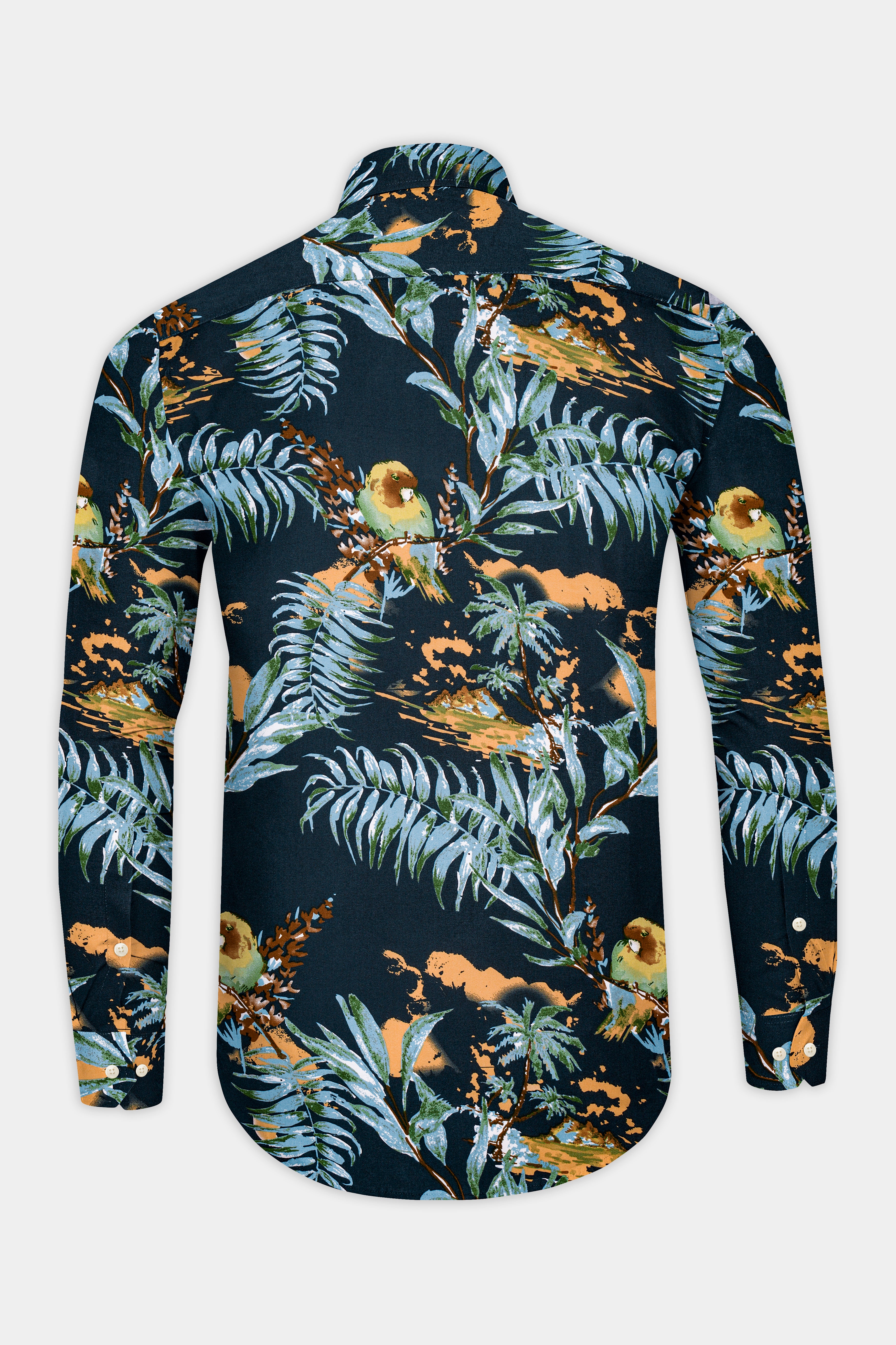 Firefly Tropical Printed Twill Premium Cotton Shirt