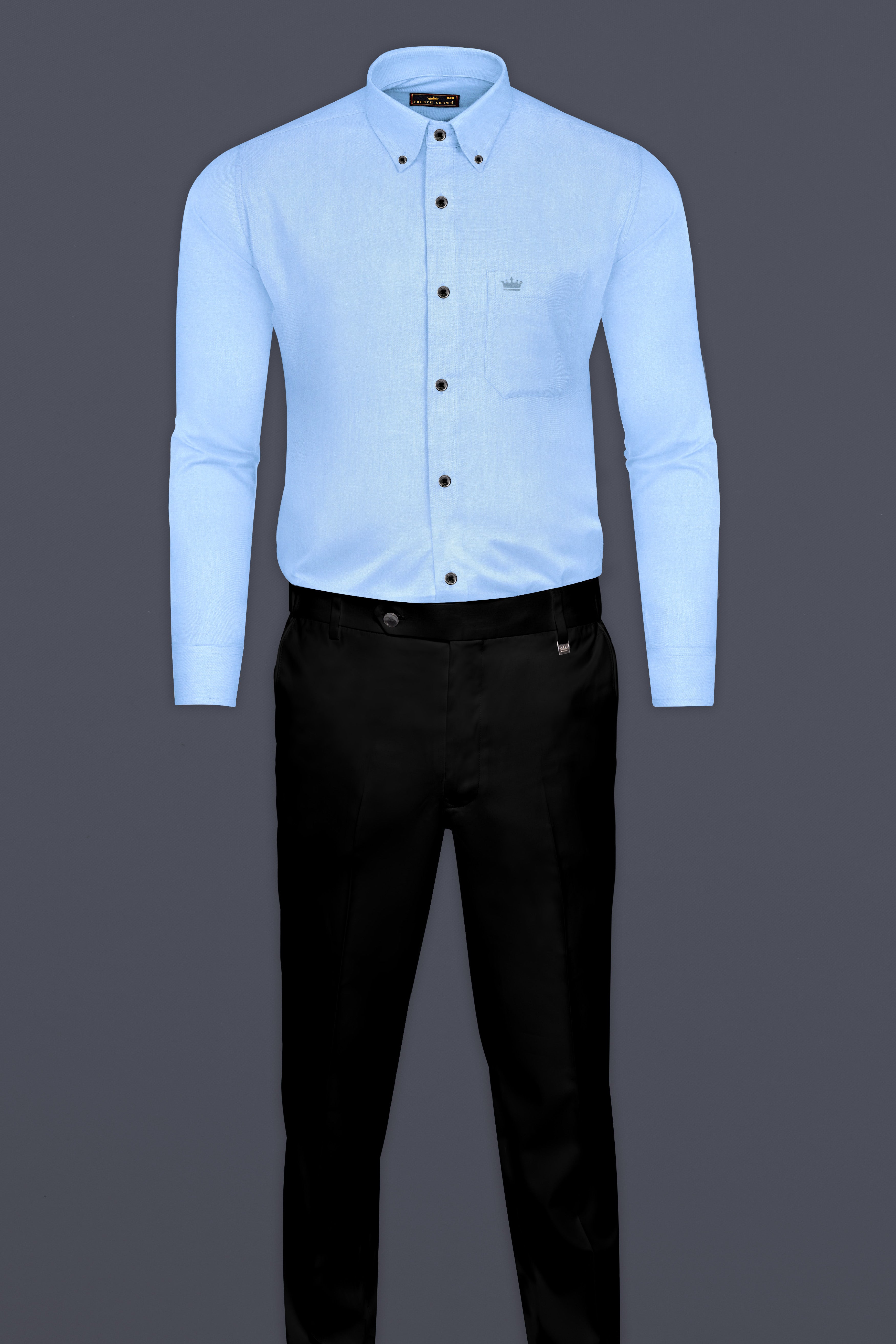 Perano Blue Royal Oxford Shirt