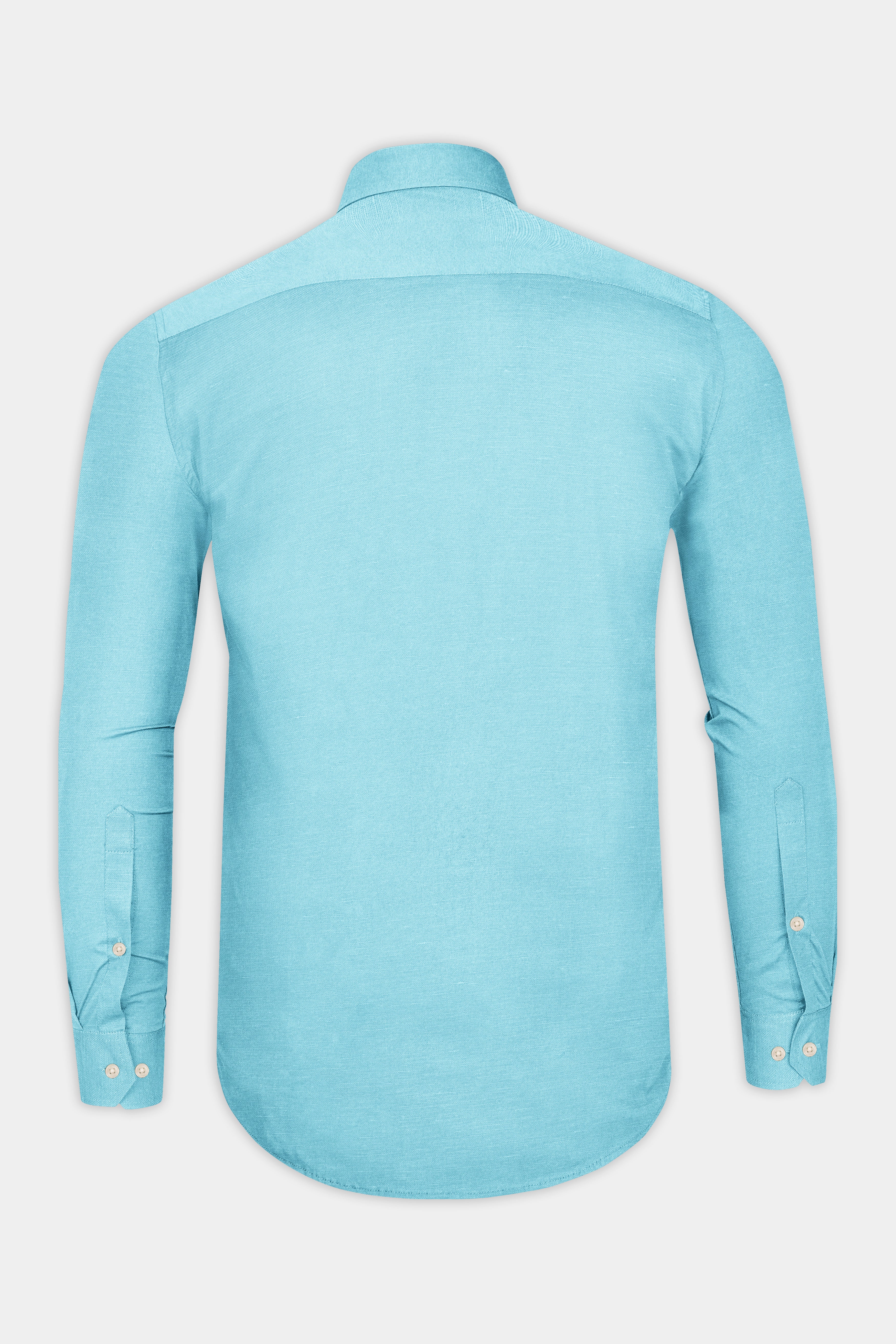 Tiffany Blue Luxurious Linen Shirt