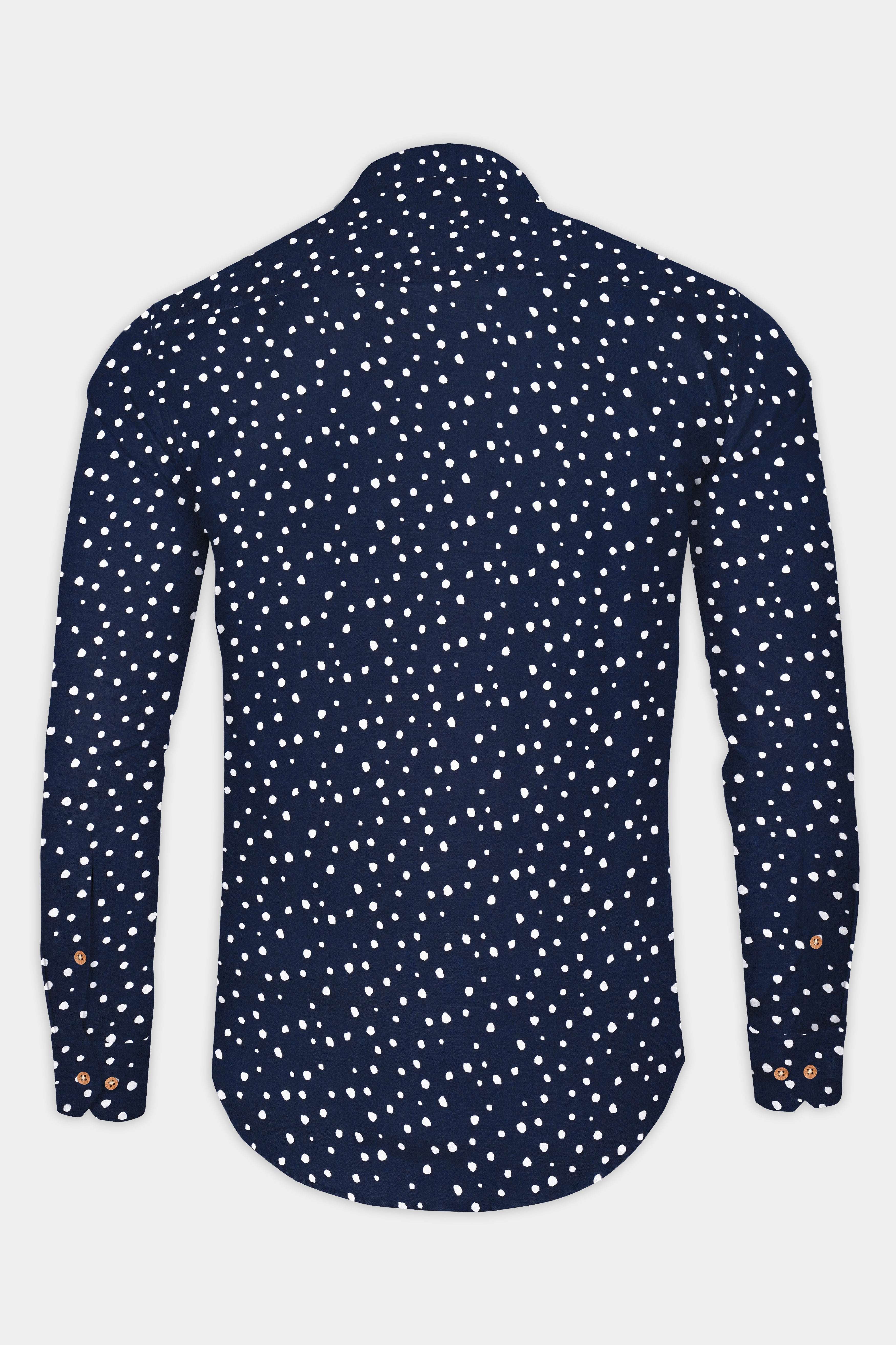 Firefly Dotted Premium Tencel Kurta Shirt