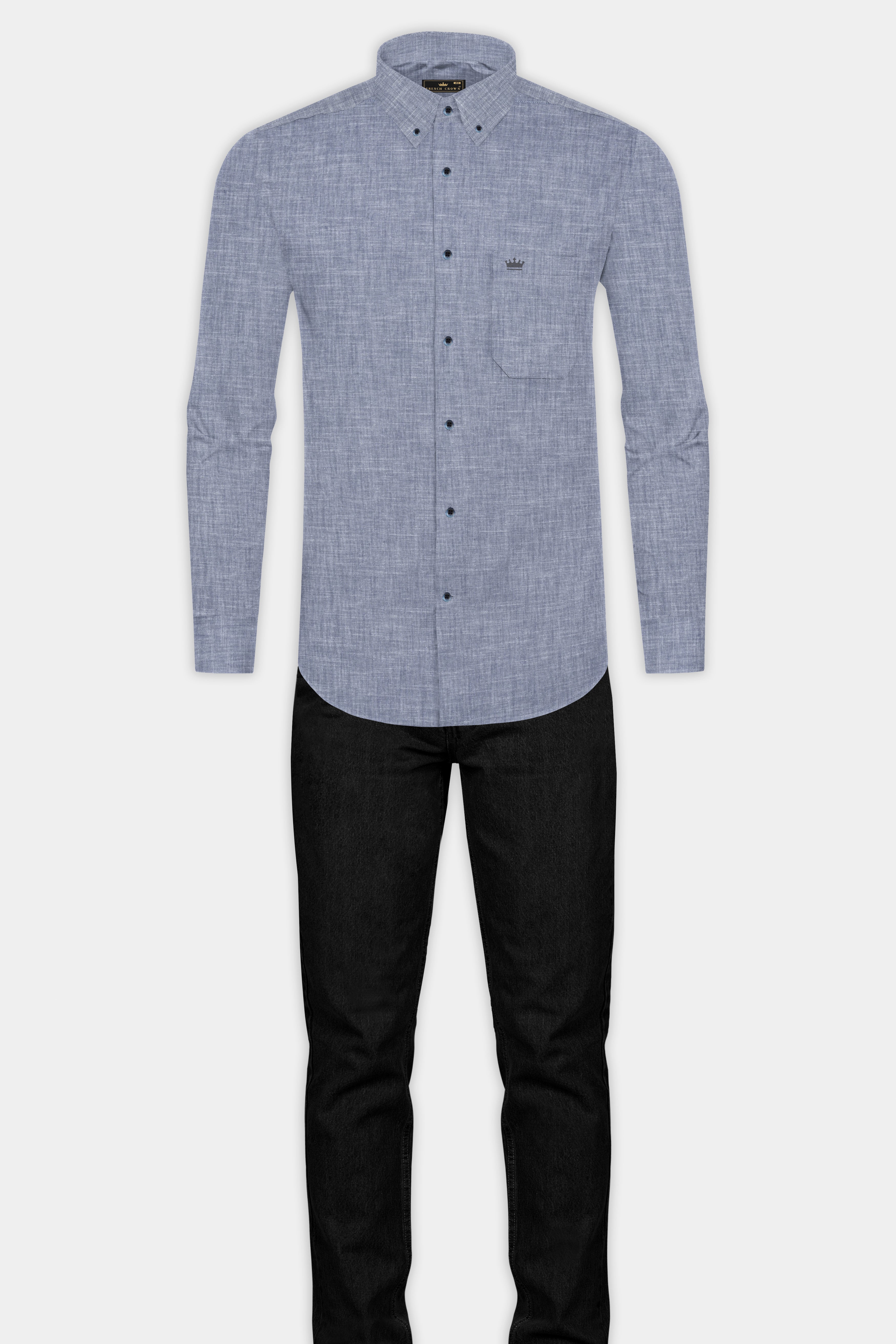 Mischka Gray Royal Oxford Shirt