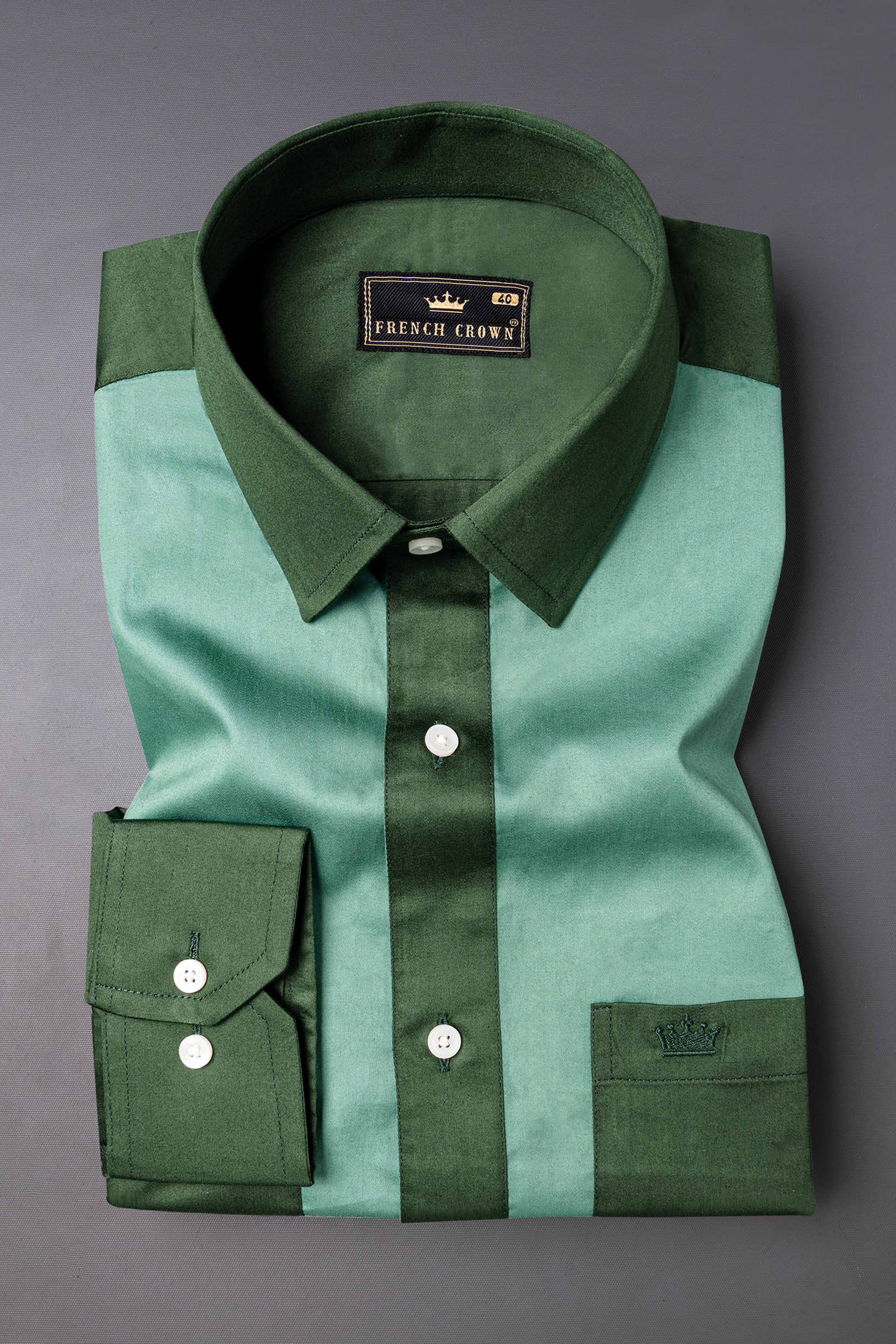 Acapulco with Axolotl Green Super Soft Premium Cotton Designer Shirt