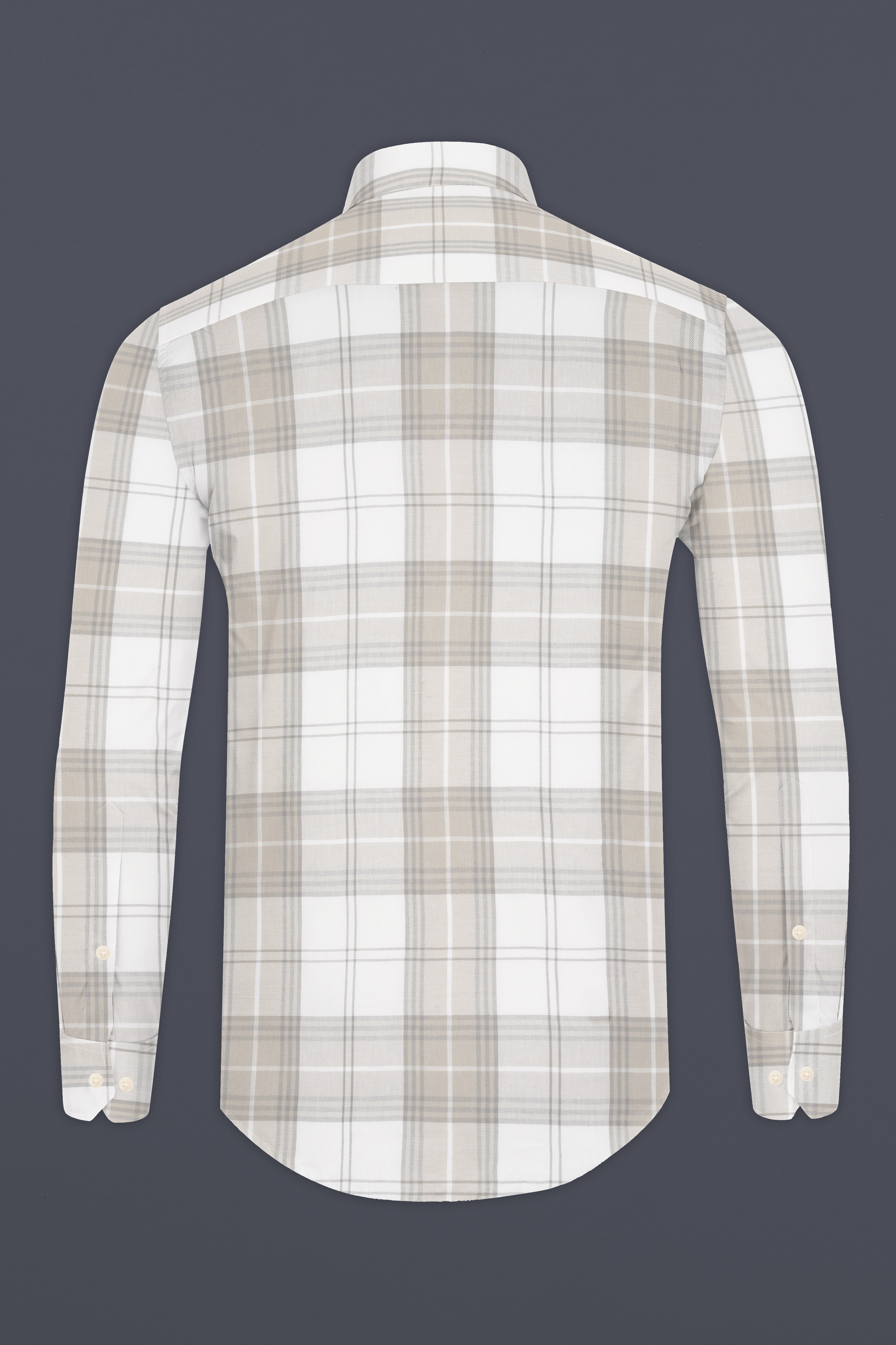 Mercury with Rodeo Dust Brown Plaid Premium Tencel Shirt