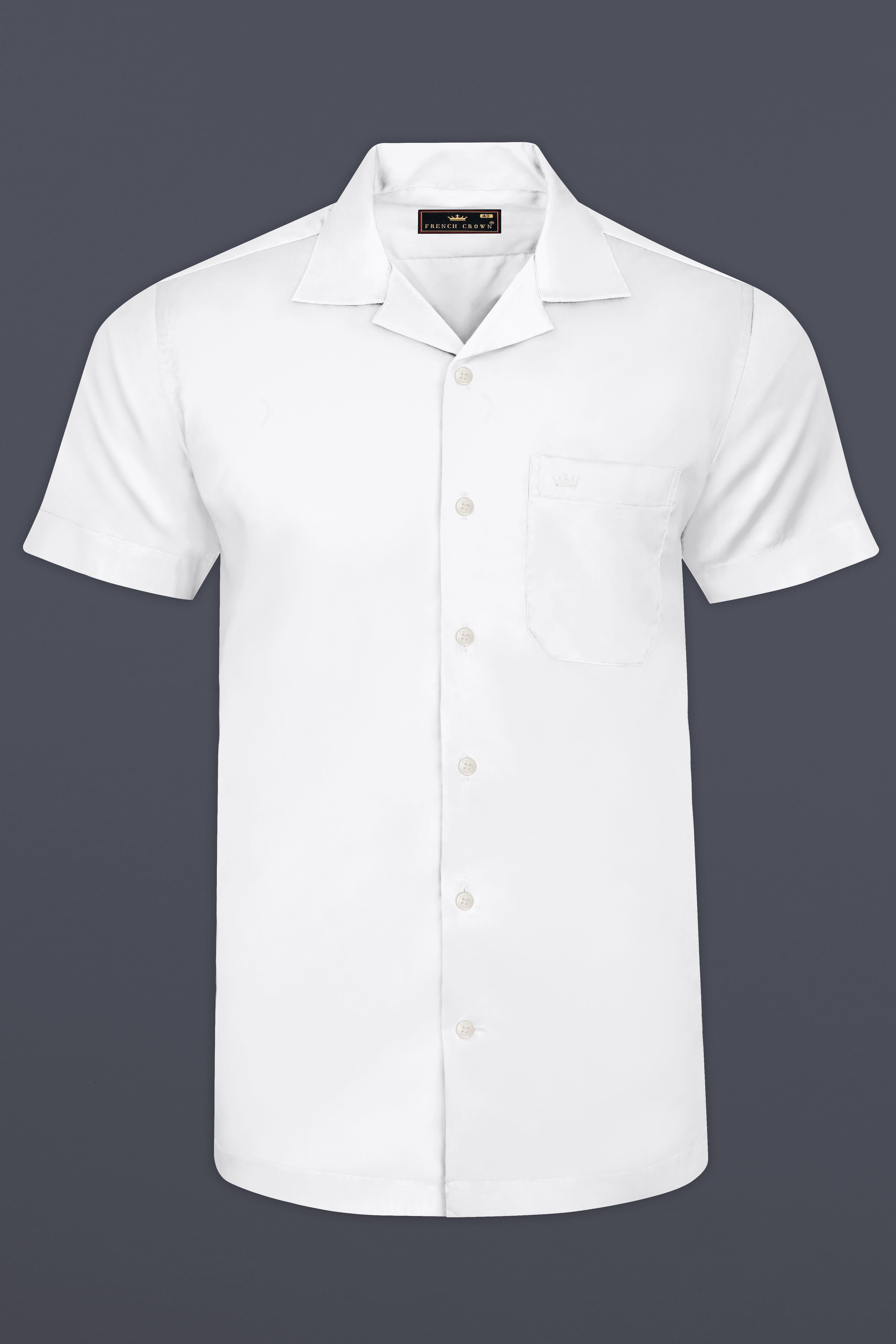 Bright White Premium Cotton Shirt