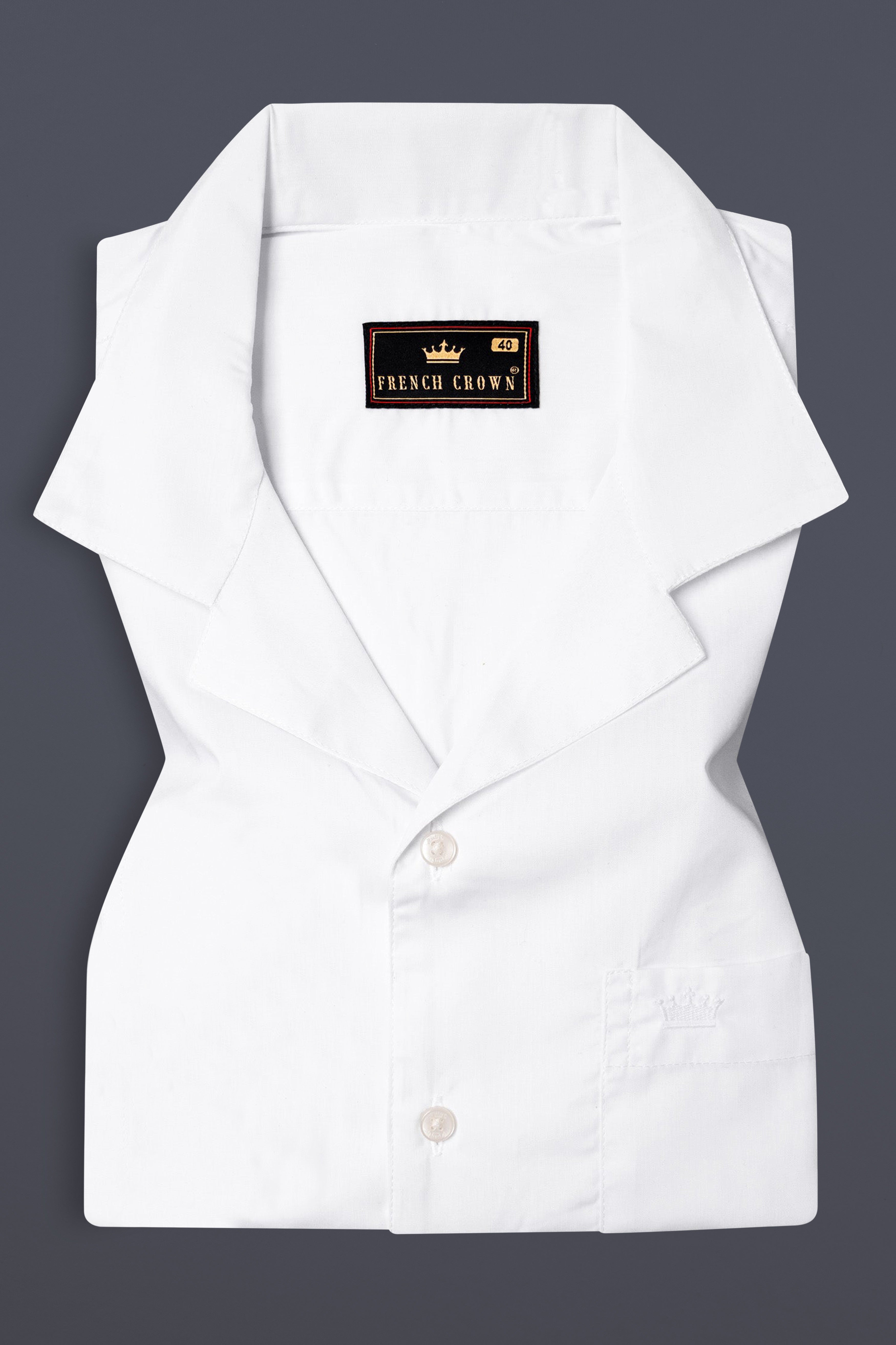 Bright White Premium Cotton Shirt