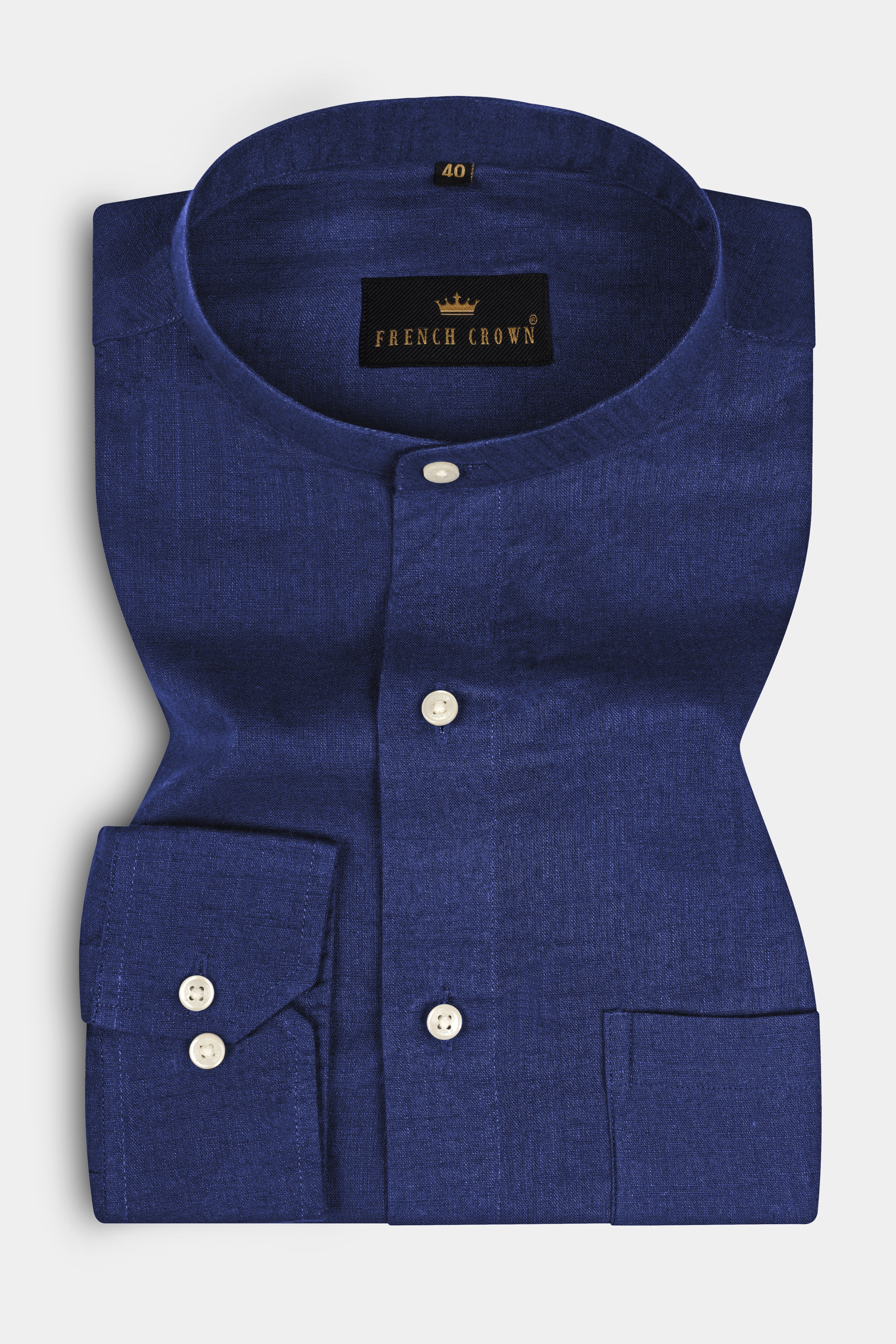 Ebony Clay Blue Royal Oxford Shirt