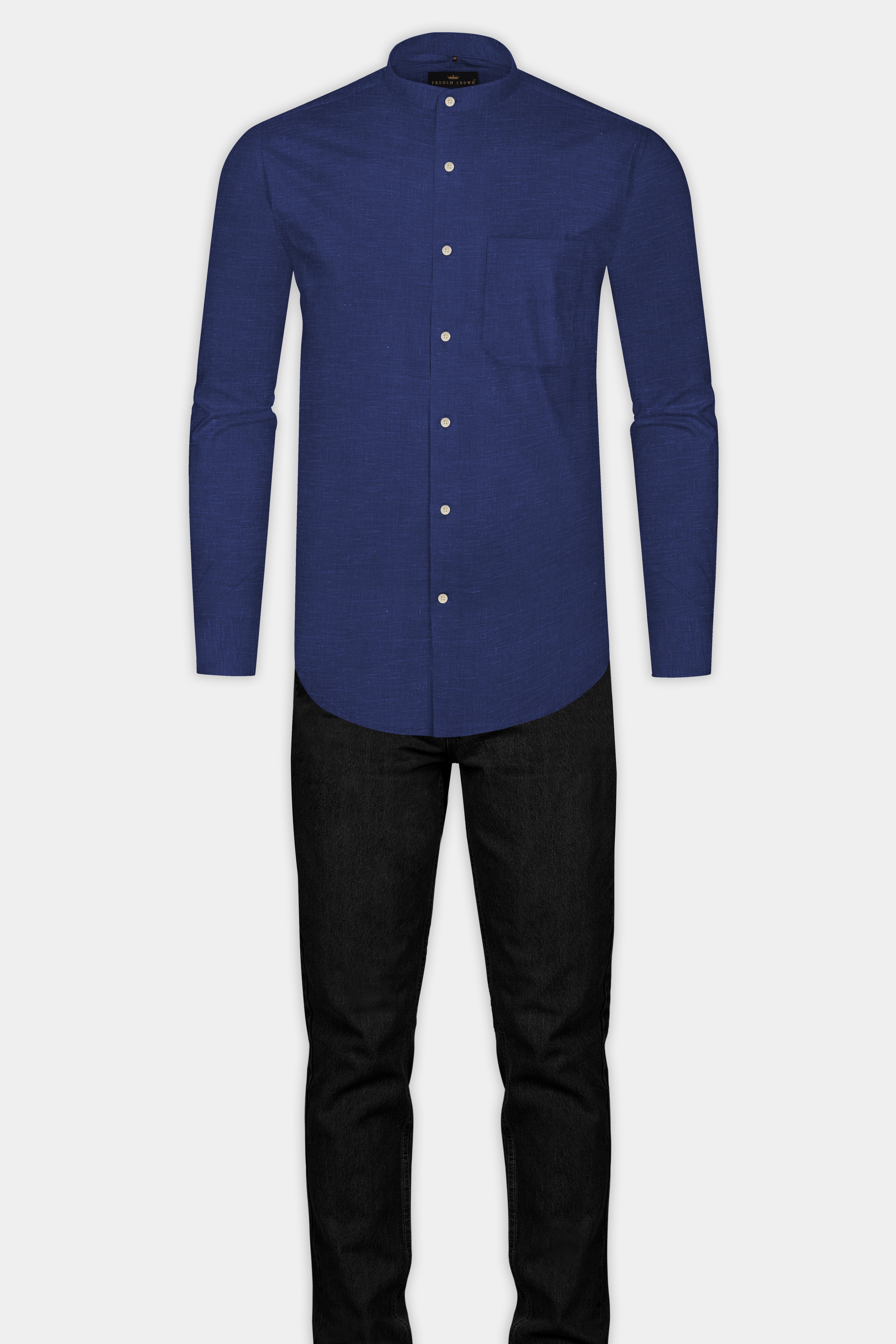 Ebony Clay Blue Royal Oxford Shirt