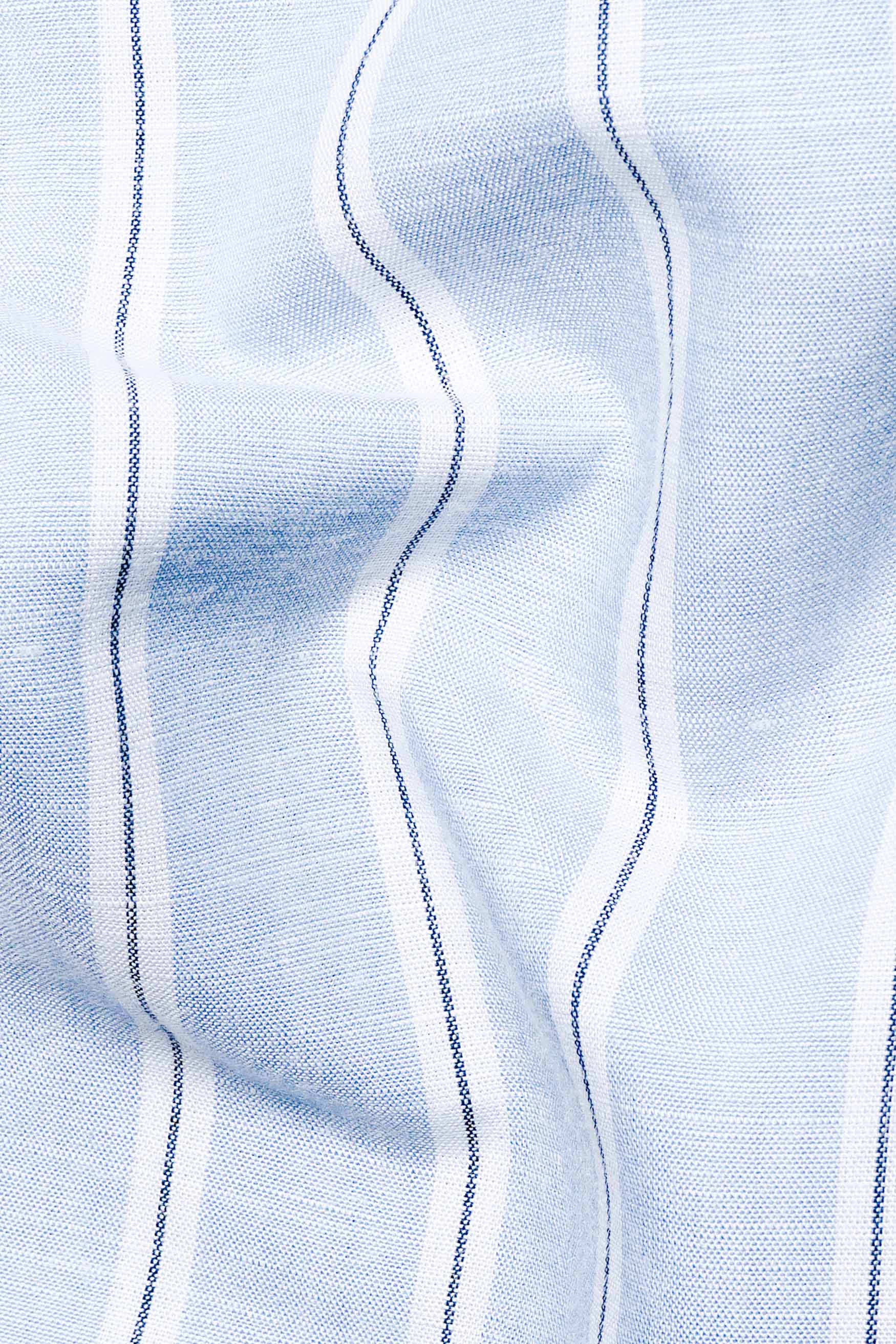 Periwinkle Blue and Bright White Striped with Patchwork Twill Premium Cotton Designer Shirt 7572-E290-38, 7572-E290-H-38, 7572-E290-39, 7572-E290-H-39, 7572-E290-40, 7572-E290-H-40, 7572-E290-42, 7572-E290-H-42, 7572-E290-44, 7572-E290-H-44, 7572-E290-46, 7572-E290-H-46, 7572-E290-48, 7572-E290-H-48, 7572-E290-50, 7572-E290-H-50, 7572-E290-52, 7572-E290-H-52