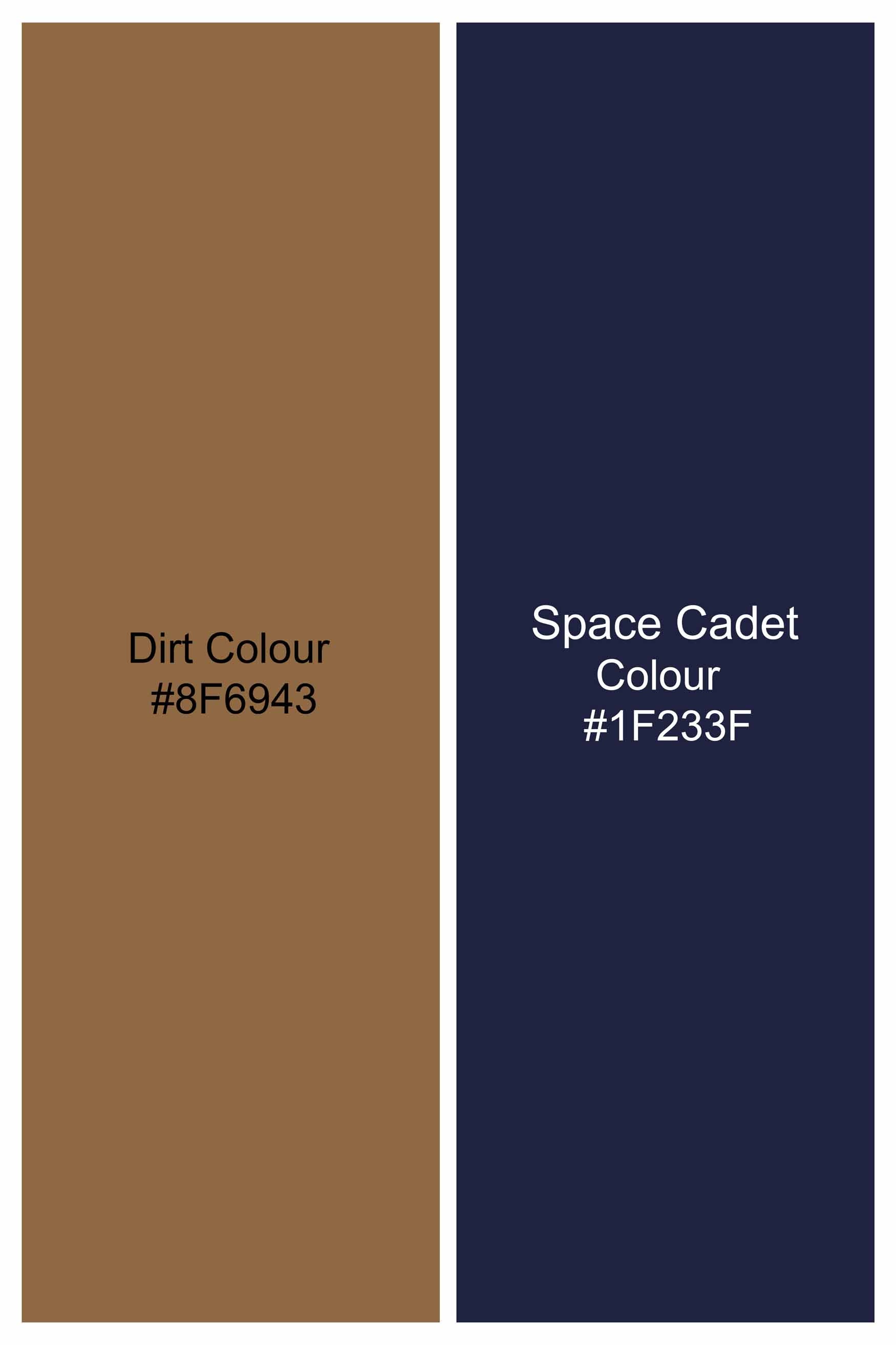 Dirt Brown and Space Cadet Blue Printed Royal Oxford Reversible Shirt 7587-RPRT75-38, 7587-RPRT75-H-38, 7587-RPRT75-39, 7587-RPRT75-H-39, 7587-RPRT75-40, 7587-RPRT75-H-40, 7587-RPRT75-42, 7587-RPRT75-H-42, 7587-RPRT75-44, 7587-RPRT75-H-44, 7587-RPRT75-46, 7587-RPRT75-H-46, 7587-RPRT75-48, 7587-RPRT75-H-48, 7587-RPRT75-50, 7587-RPRT75-H-50, 7587-RPRT75-52, 7587-RPRT75-H-52