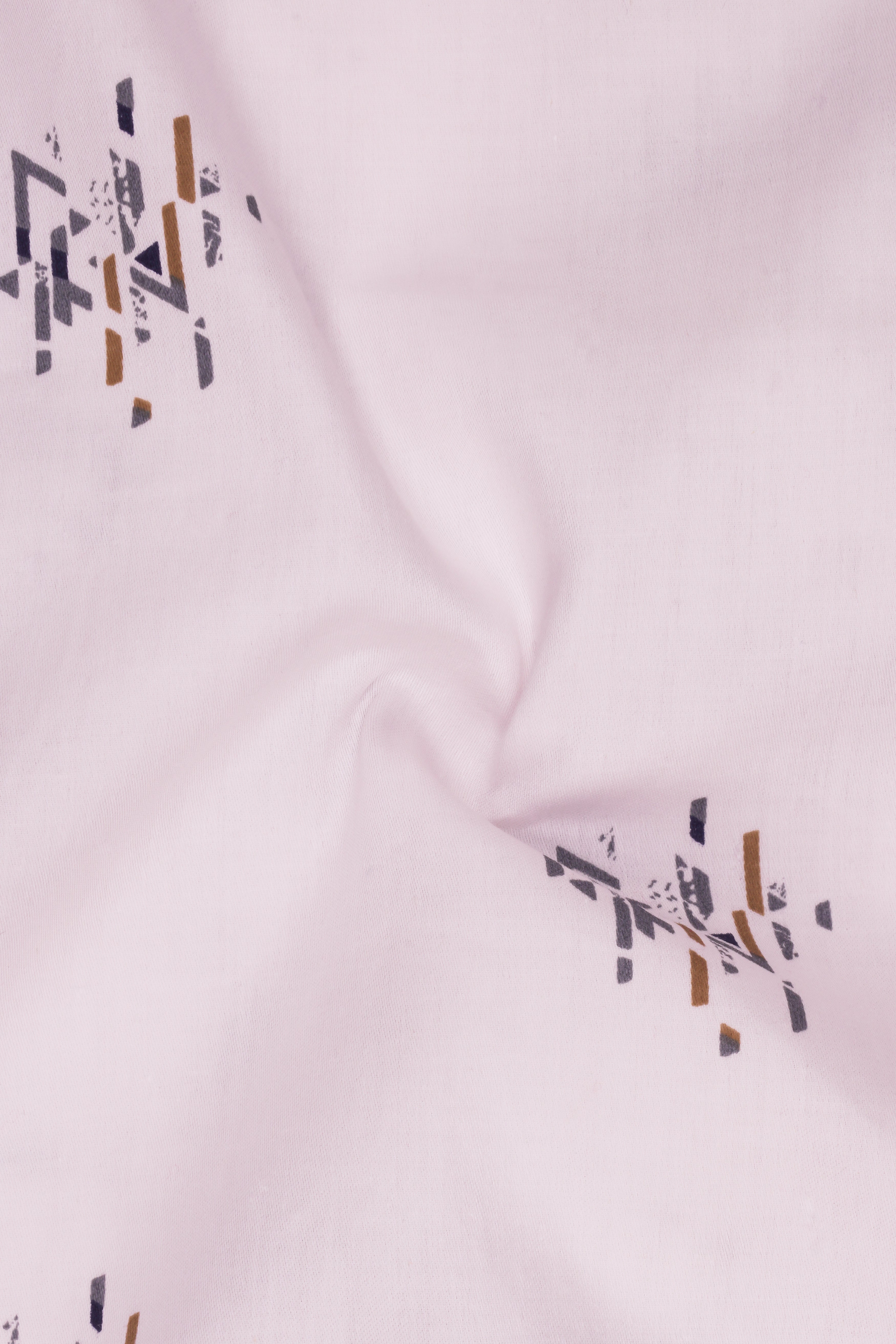 Prim Pink Printed Super Soft Premium Cotton Shirt