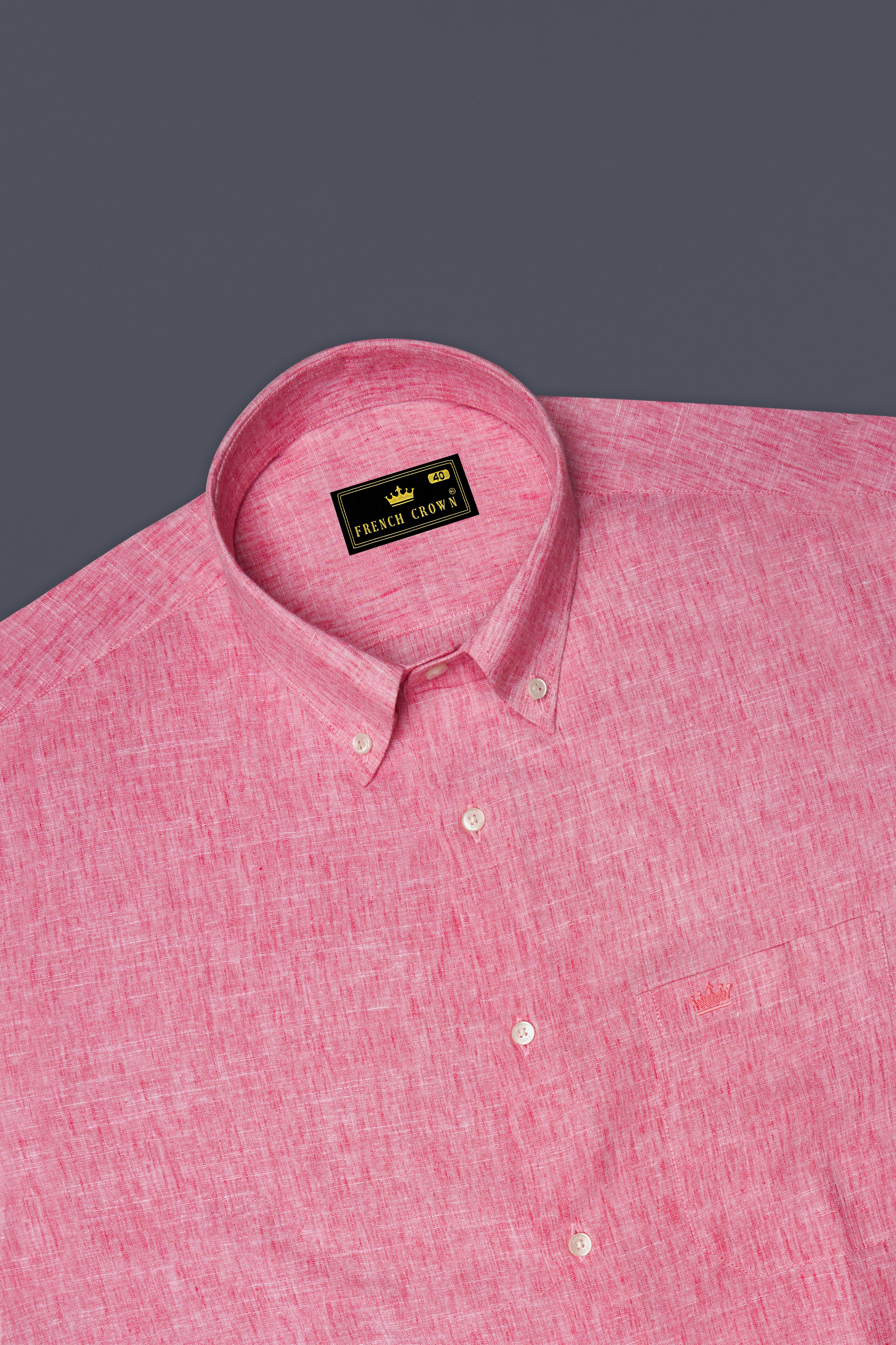 Charm Pink Royal Oxford Shirt