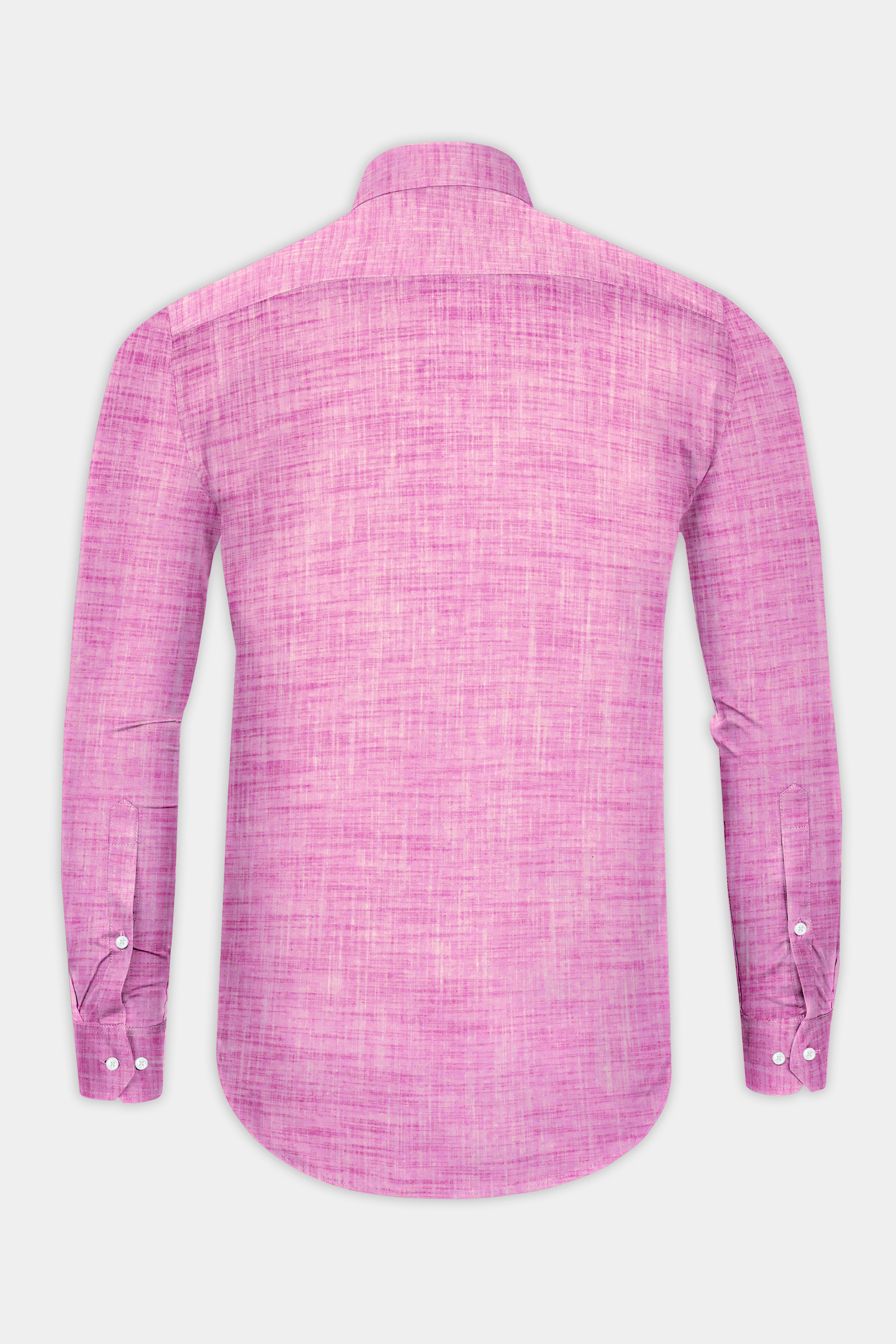 Mulberry Pink Luxurious Linen Shirt