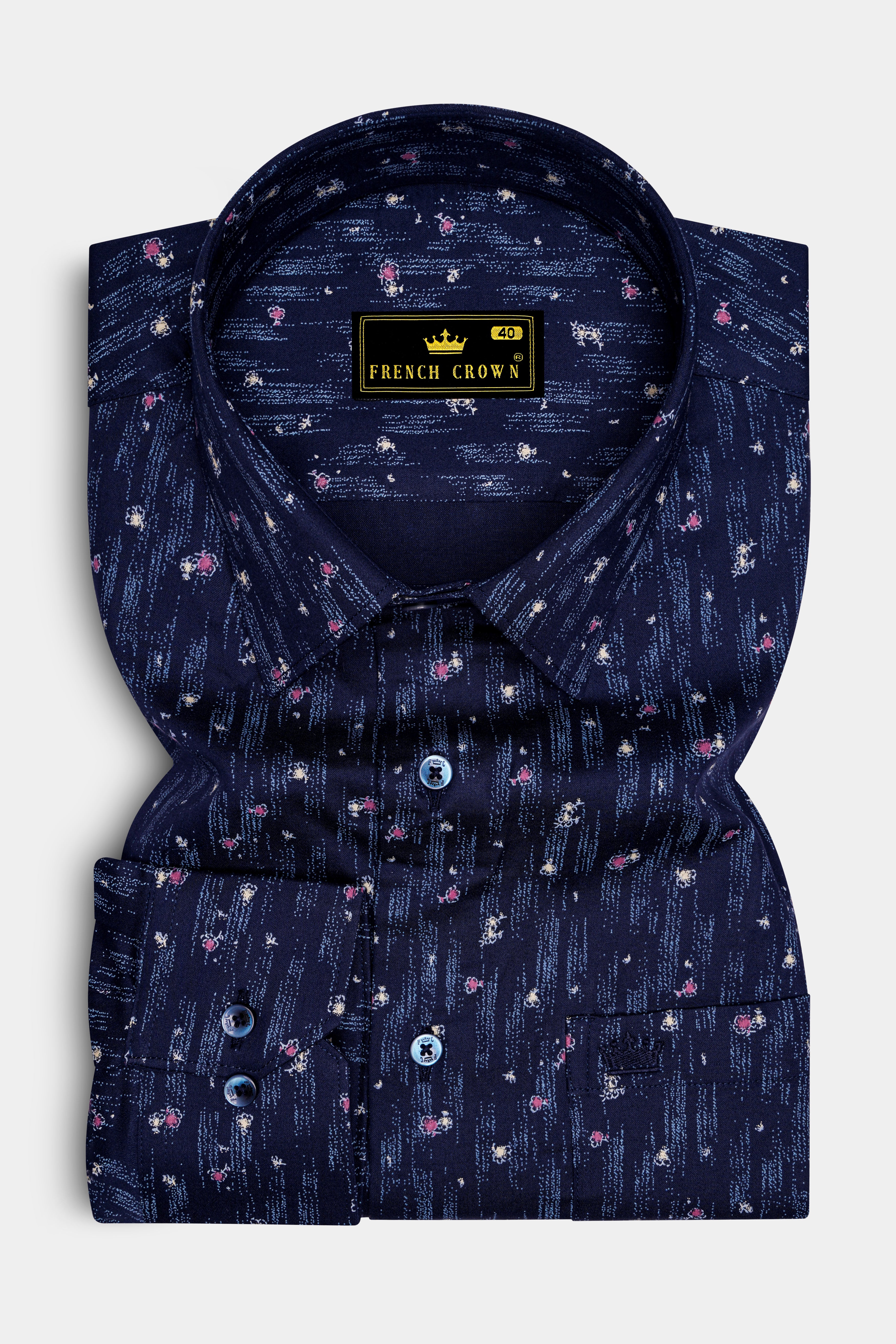 Blue Super Soft Premium Cotton Shirt