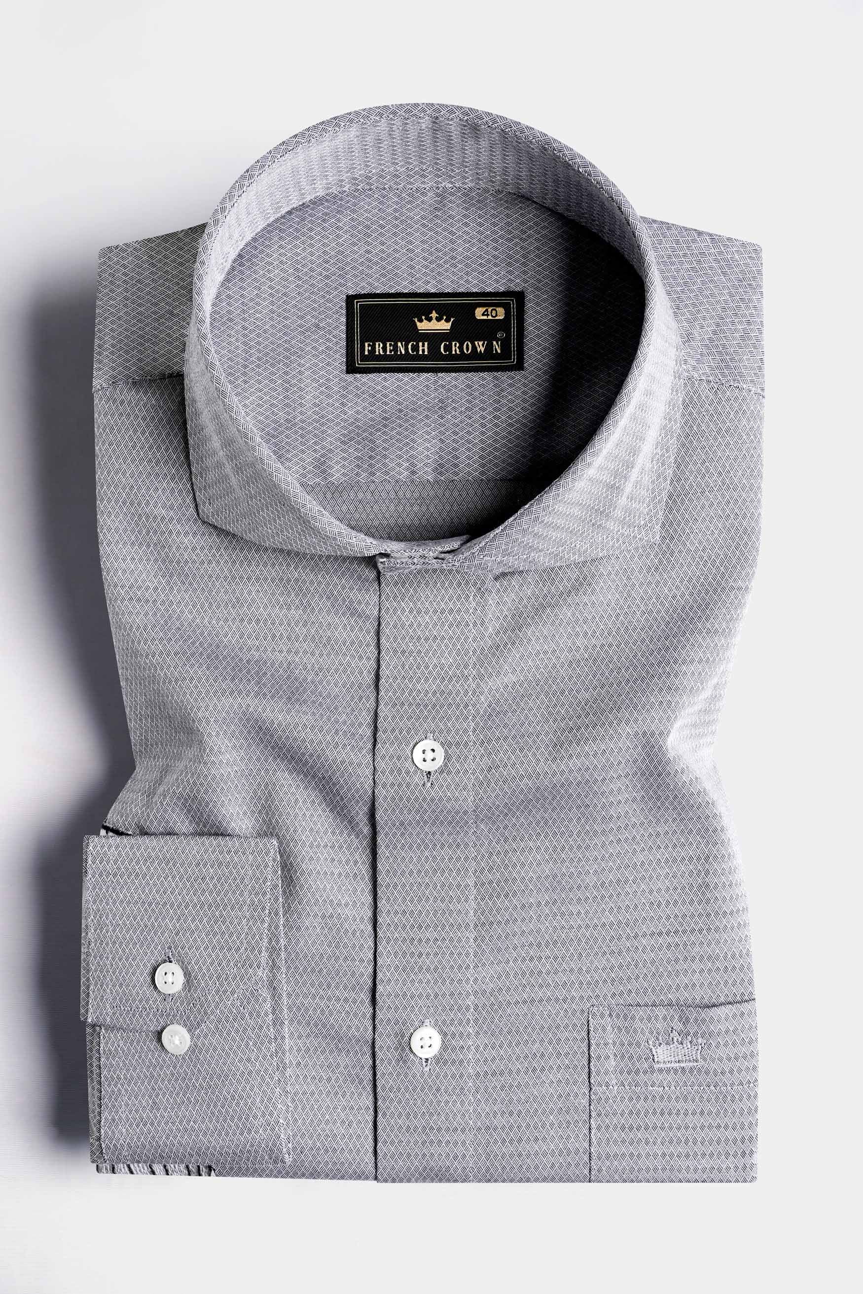 Oslo Gray Bearded Captain Patchwork Dobby Textured Premium Giza Cotton Designer Shirt 8256-CA-E335-38, 8256-CA-E335-H-38, 8256-CA-E335-39, 8256-CA-E335-H-39, 8256-CA-E335-40, 8256-CA-E335-H-40, 8256-CA-E335-42, 8256-CA-E335-H-42, 8256-CA-E335-44, 8256-CA-E335-H-44, 8256-CA-E335-46, 8256-CA-E335-H-46, 8256-CA-E335-48, 8256-CA-E335-H-48, 8256-CA-E335-50, 8256-CA-E335-H-50, 8256-CA-E335-52, 8256-CA-E335-H-52