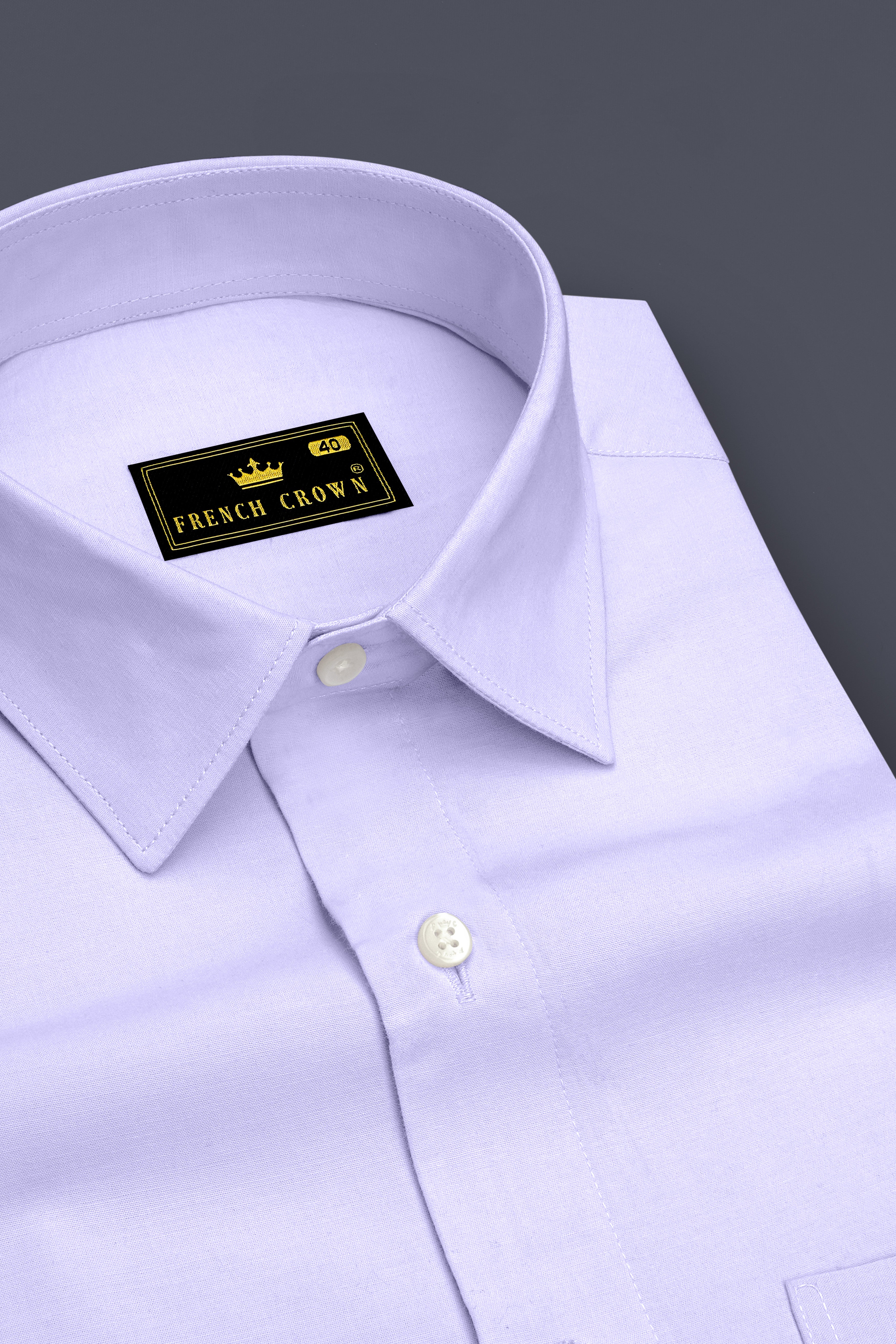 Mercury Purple Premium Cotton Shirt