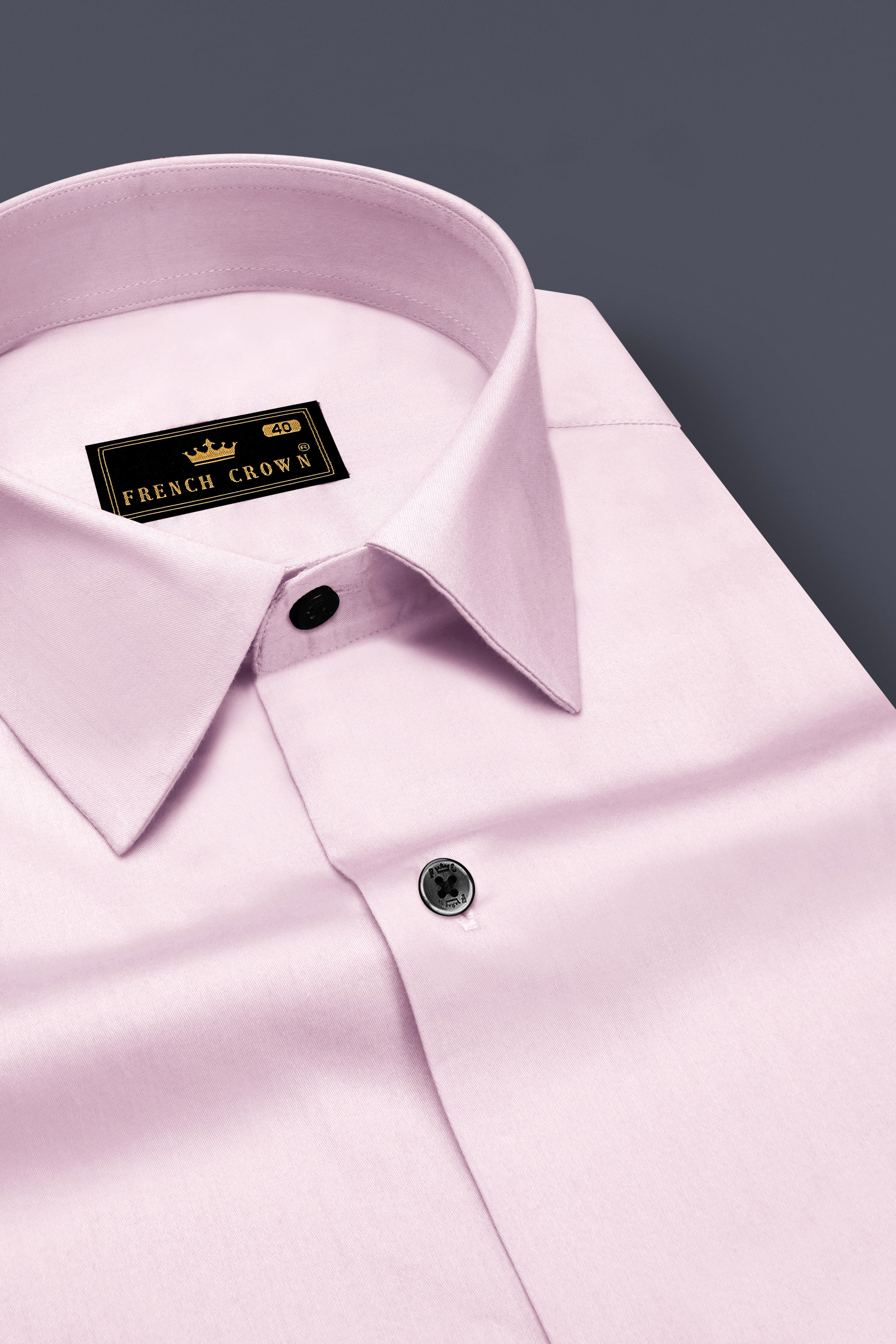 Pinocchio Pink Subtle Sheen Super Soft Premium Cotton Shirt