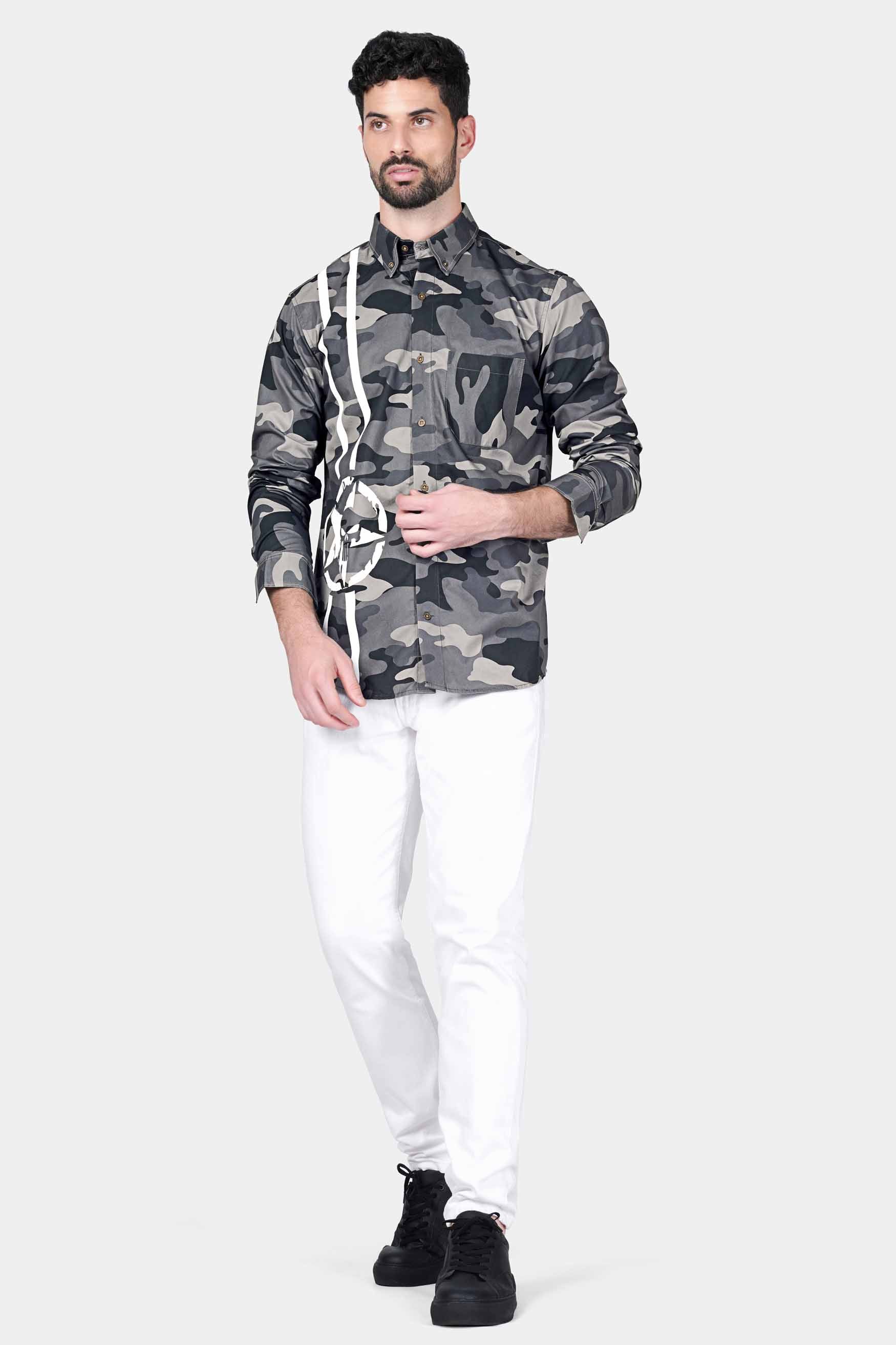 Ironside Gray and Cape Cod Gray Camouflage Printed Royal Oxford Designer Shirt 8892-BD-RPRT114-38, 8892-BD-RPRT114-H-38, 8892-BD-RPRT114-39, 8892-BD-RPRT114-H-39, 8892-BD-RPRT114-40, 8892-BD-RPRT114-H-40, 8892-BD-RPRT114-42, 8892-BD-RPRT114-H-42, 8892-BD-RPRT114-44, 8892-BD-RPRT114-H-44, 8892-BD-RPRT114-46, 8892-BD-RPRT114-H-46, 8892-BD-RPRT114-48, 8892-BD-RPRT114-H-48, 8892-BD-RPRT114-50, 8892-BD-RPRT114-H-50, 8892-BD-RPRT114-52, 8892-BD-RPRT114-H-52