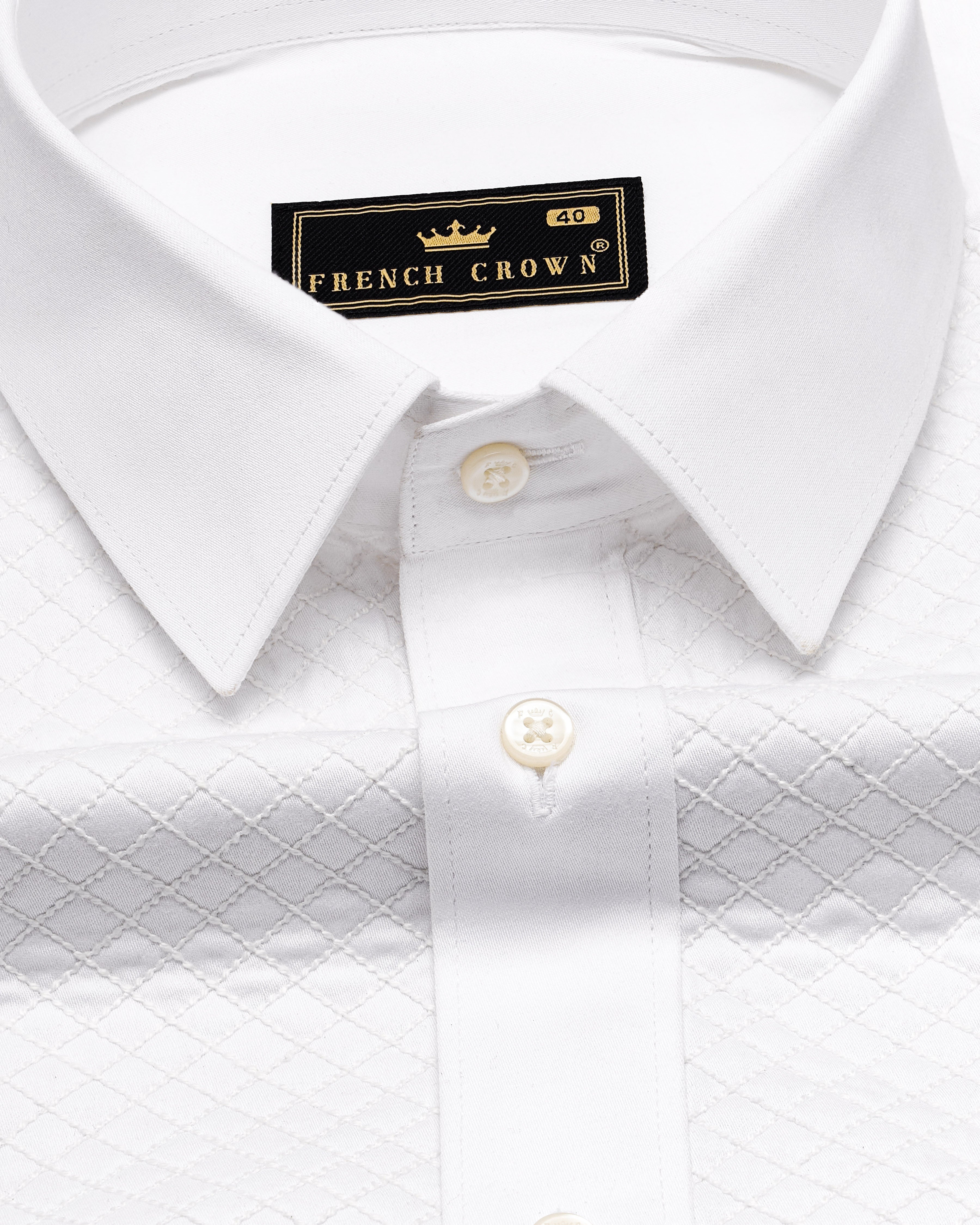 Bright White Subtle Sheen Quilt Textured Super Soft Premium Cotton Designer Shirt 9415-P580-38,9415-P580-H-38,9415-P580-39,9415-P580-H-39,9415-P580-40,9415-P580-H-40,9415-P580-42,9415-P580-H-42,9415-P580-44,9415-P580-H-44,9415-P580-46,9415-P580-H-46,9415-P580-48,9415-P580-H-48,9415-P580-50,9415-P580-H-50,9415-P580-52,9415-P580-H-52