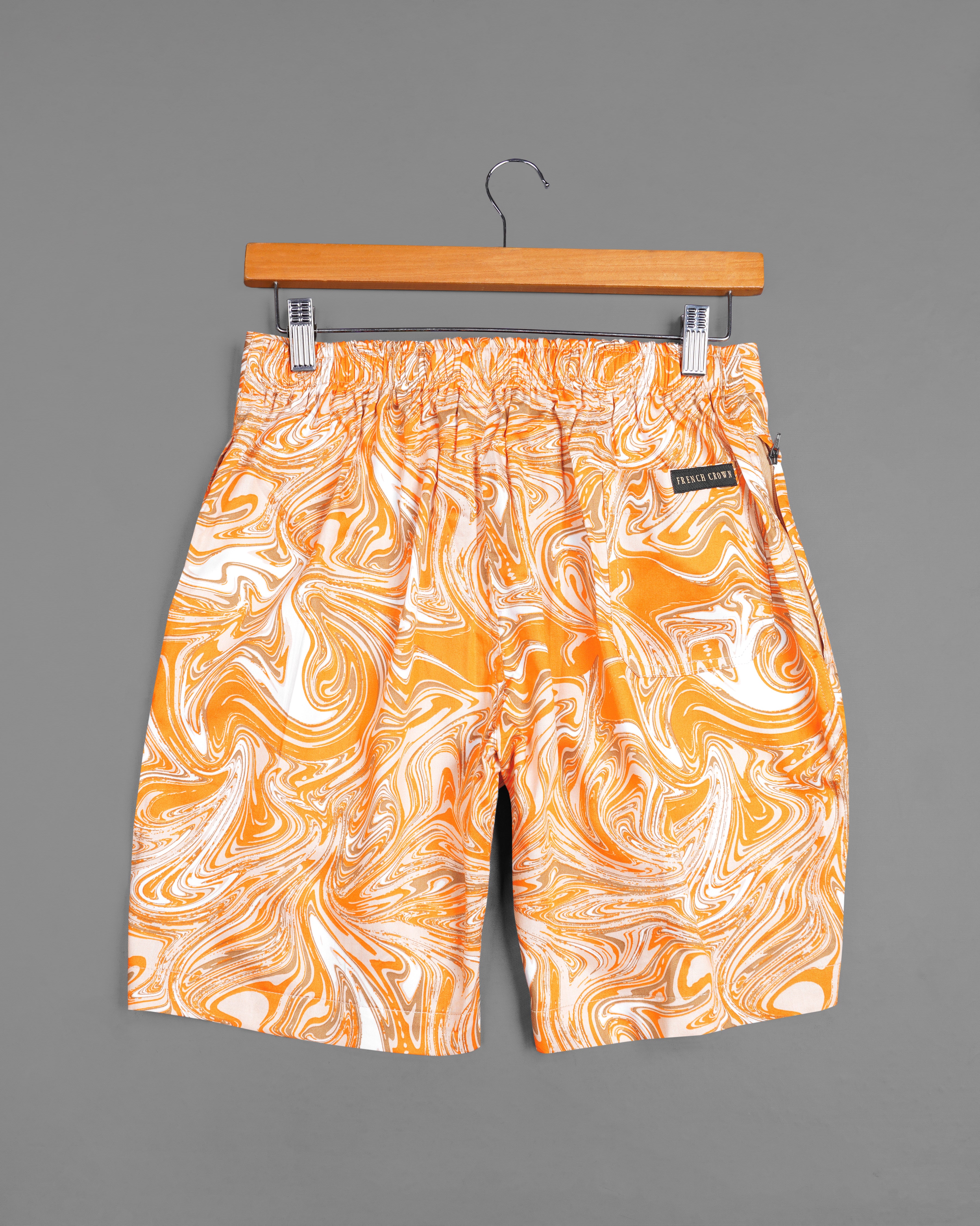 Cantaloupe Orange and White Printed Super Soft Premium Cotton Co-ord Sets 9872-CC-SS-SR259-P584-38, 9872-CC-SS-SR259-P584-39, 9872-CC-SS-SR259-P584-40, 9872-CC-SS-SR259-P584-42, 9872-CC-SS-SR259-P584-44, 9872-CC-SS-SR259-P584-46, 9872-CC-SS-SR259-P584-48, 9872-CC-SS-SR259-P584-50, 9872-CC-SS-SR259-P584-52