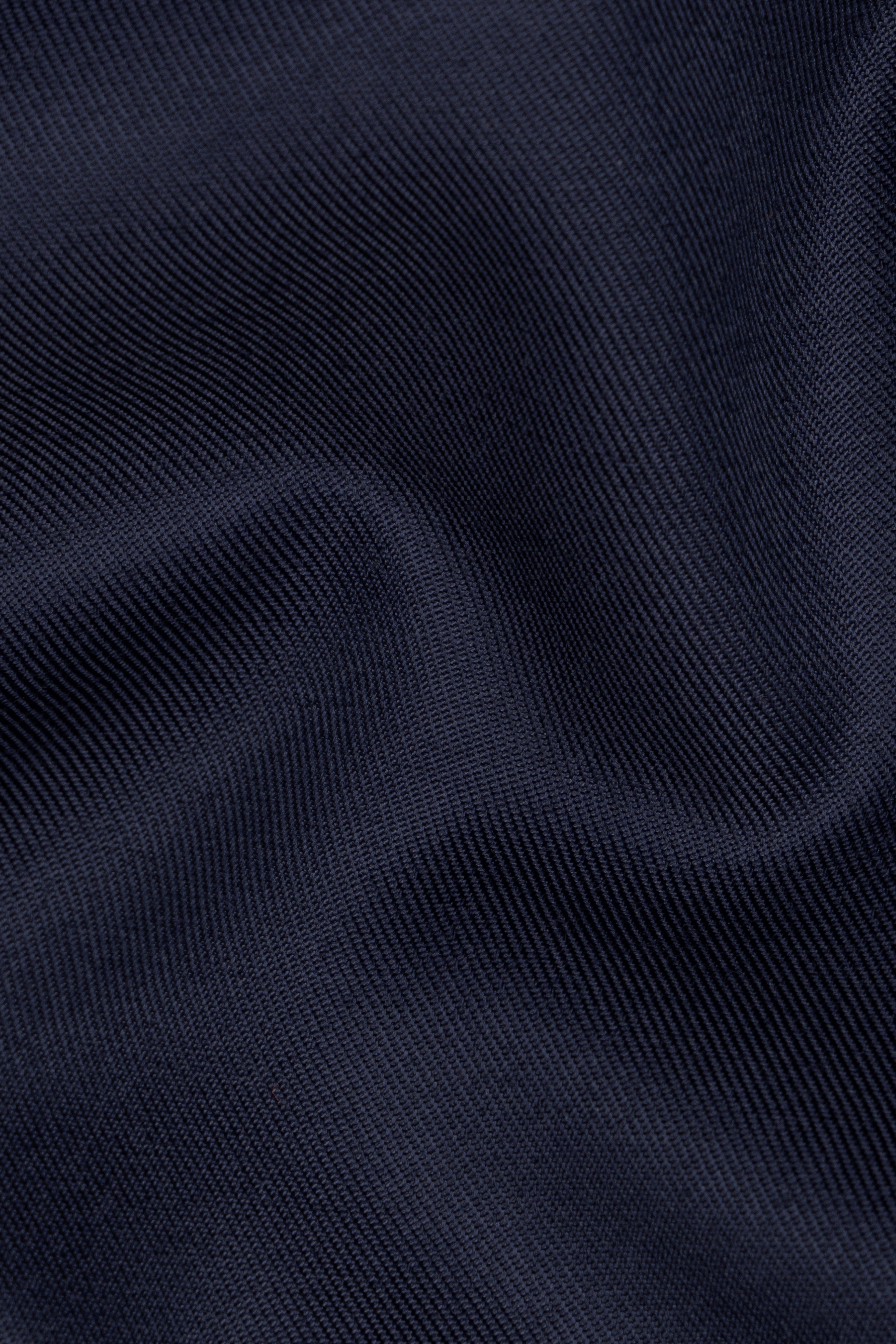 Vulcan Blue Solid Wool Blend Double Breasted Suit